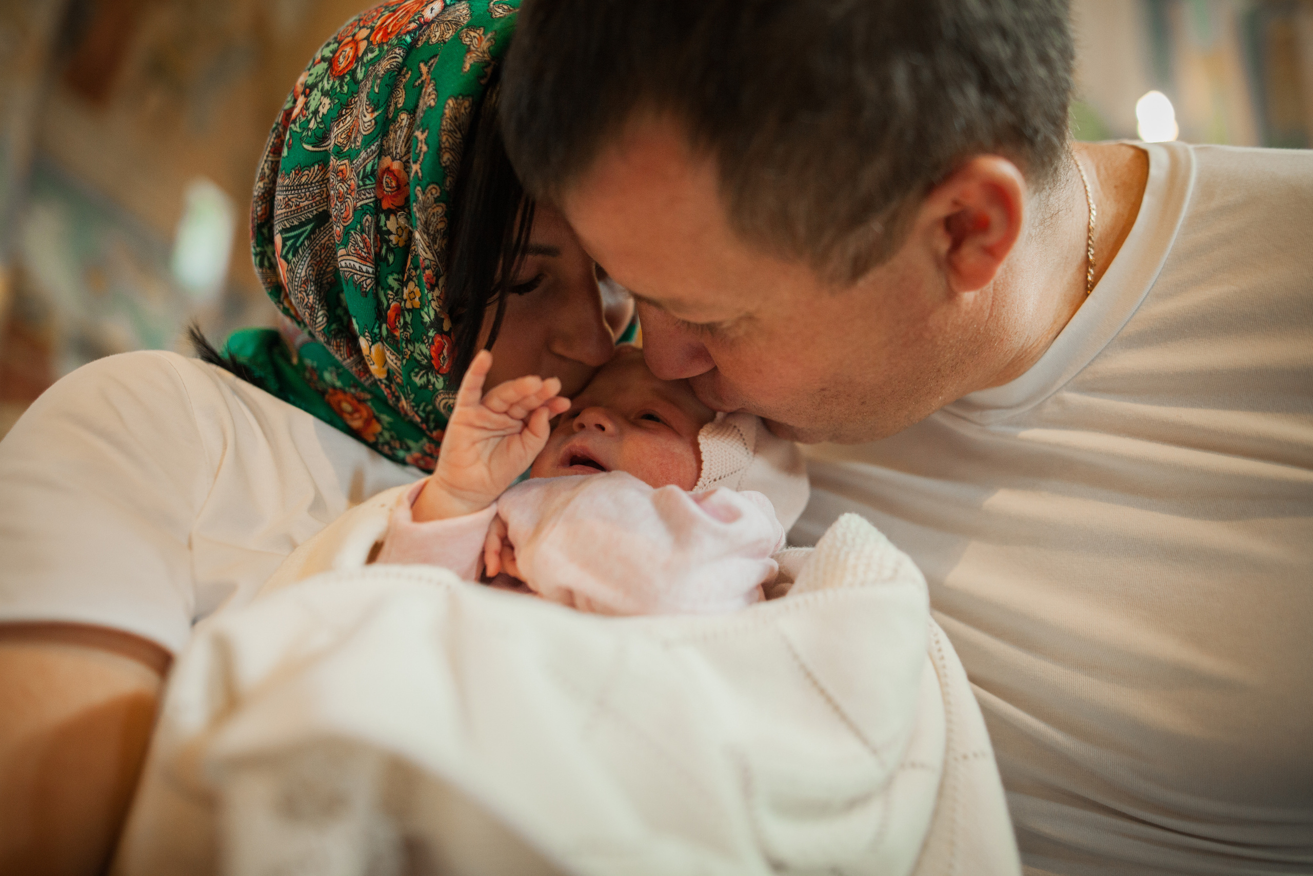 Крещение в Храме св. равноап. кн. Ольги г. Нижний Новгород. Фотограф на крещение и венчание в Нижнем Новгороде.Свадебный Фотограф