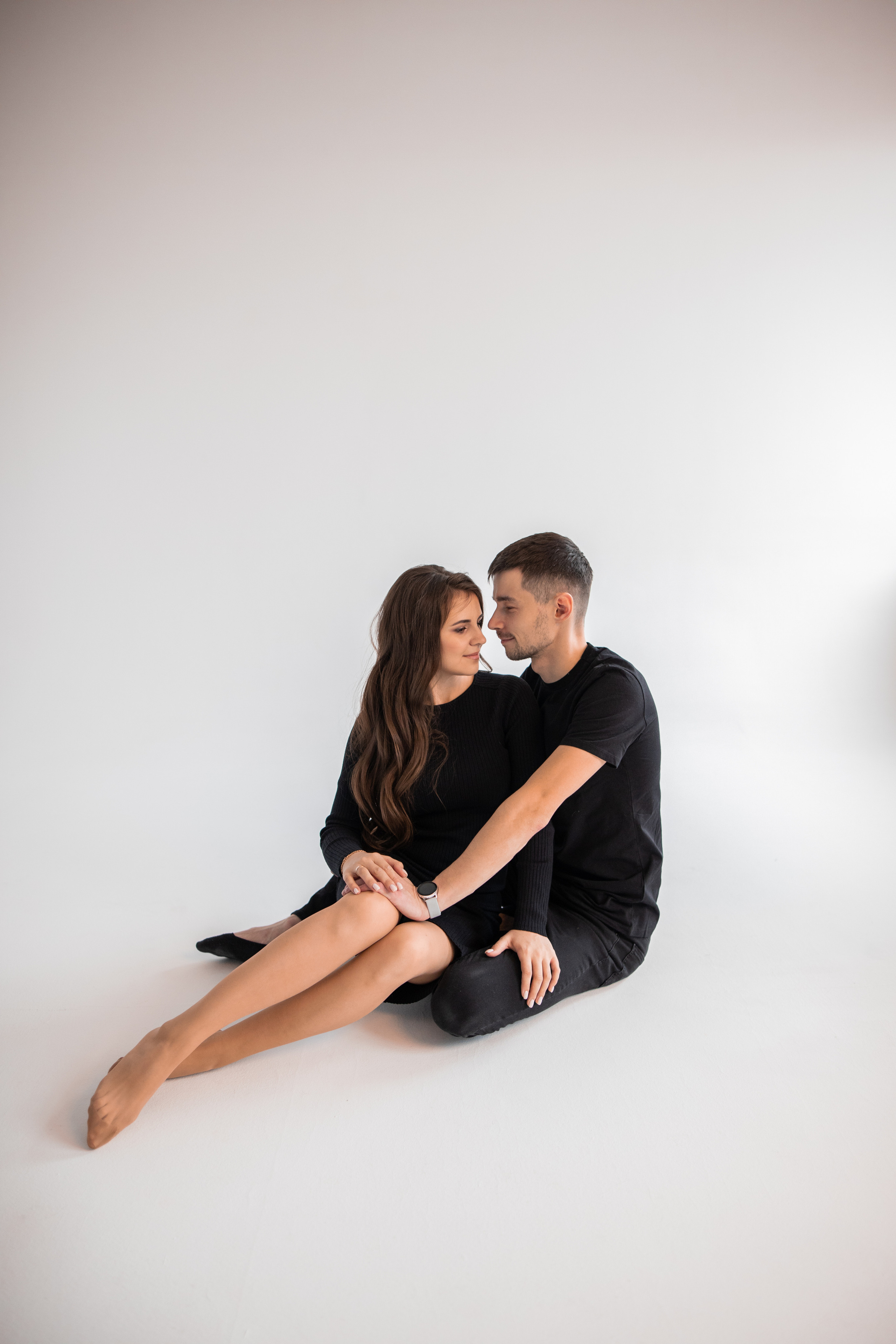 Семейная фотосессия в фотостудии или дома Нижний Новгород. Фотограф на крещение и венчание в Нижнем Новгороде.Свадебный Фотограф