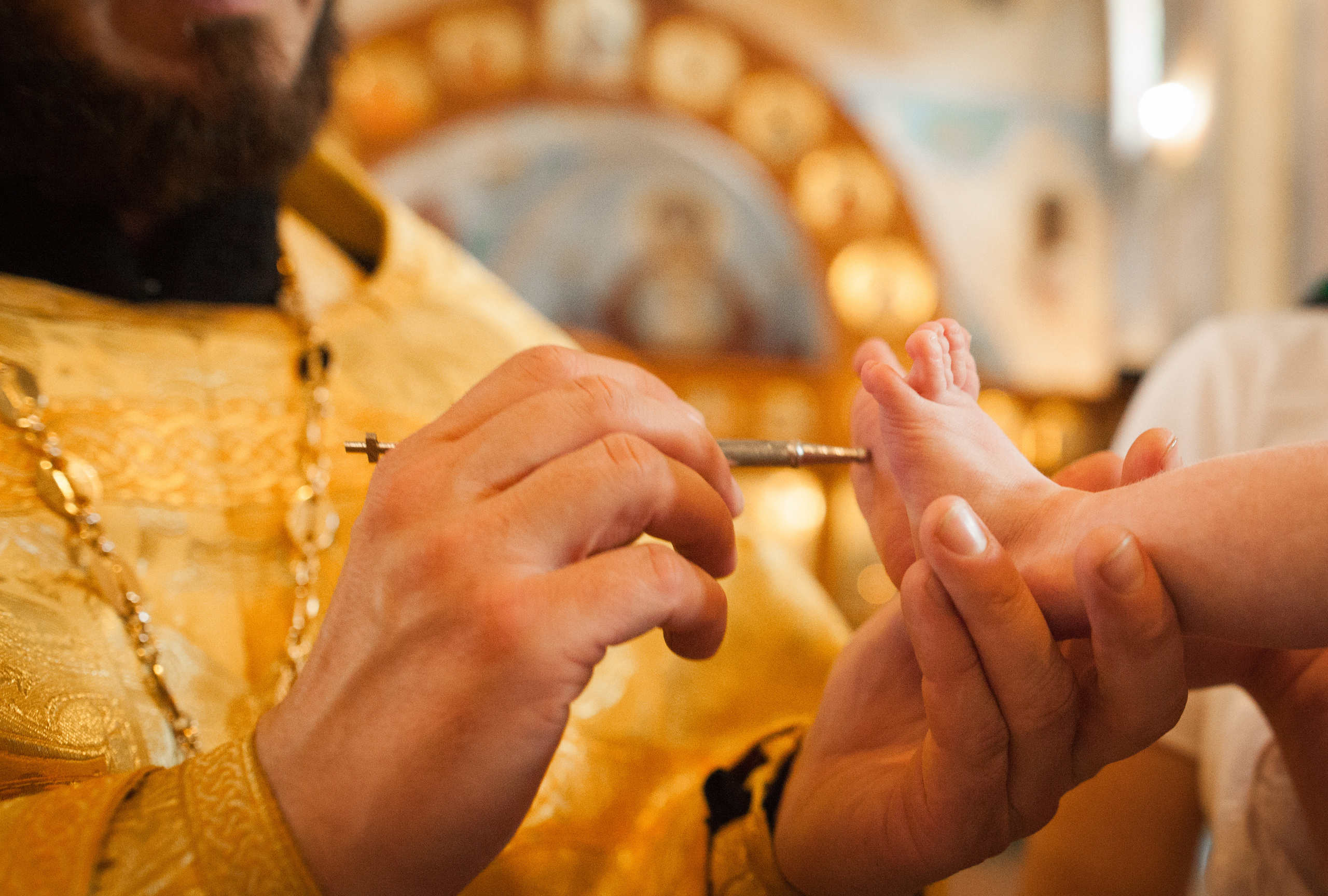 Крещение в Храме св. равноап. кн. Ольги г. Нижний Новгород. Фотограф на крещение и венчание в Нижнем Новгороде.Свадебный Фотограф