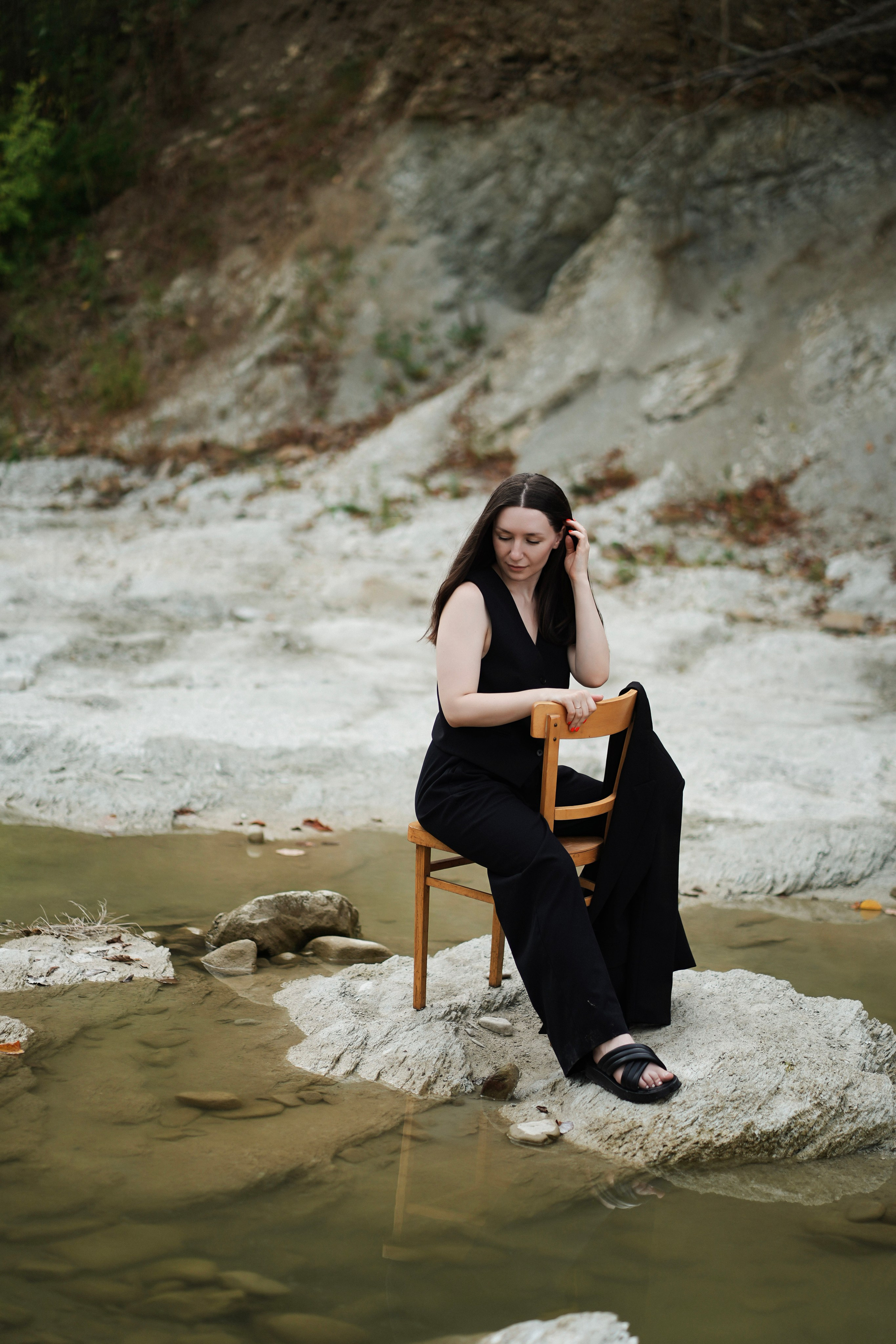 Инна в лесу. Фотограф с психологическим образованием