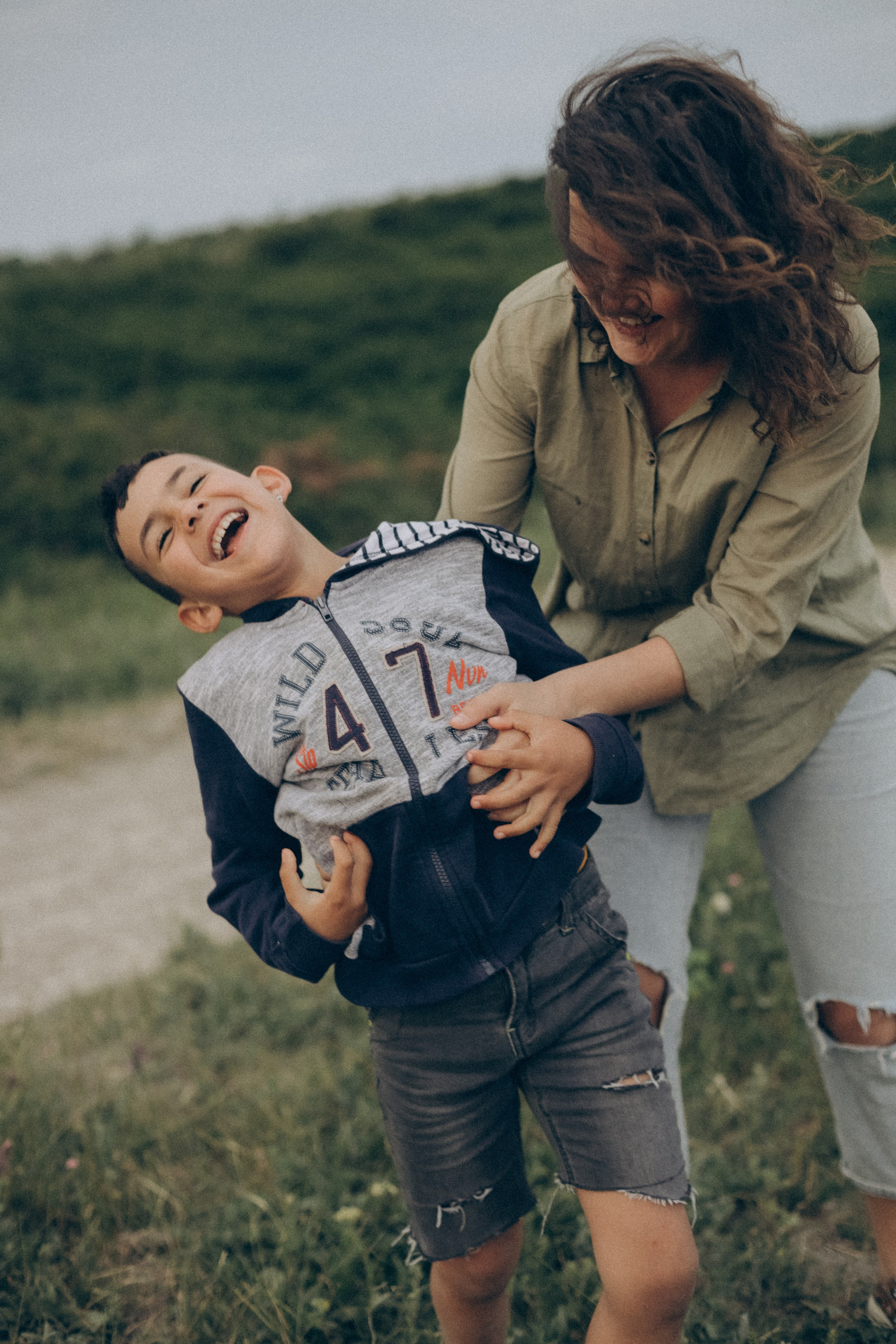 Лена, Ира, Лейла, Ника, Адам и Ария. Семейный фотограф Анапа