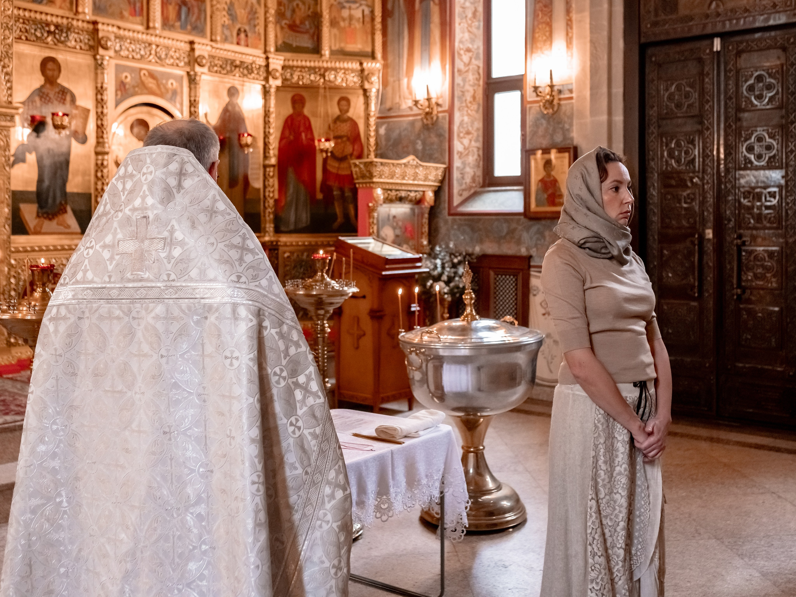 Крещение в Храме Сергия Радонежского на Рязанке. Профессиональный фотограф в Москве и Мо Мария Шантарёва