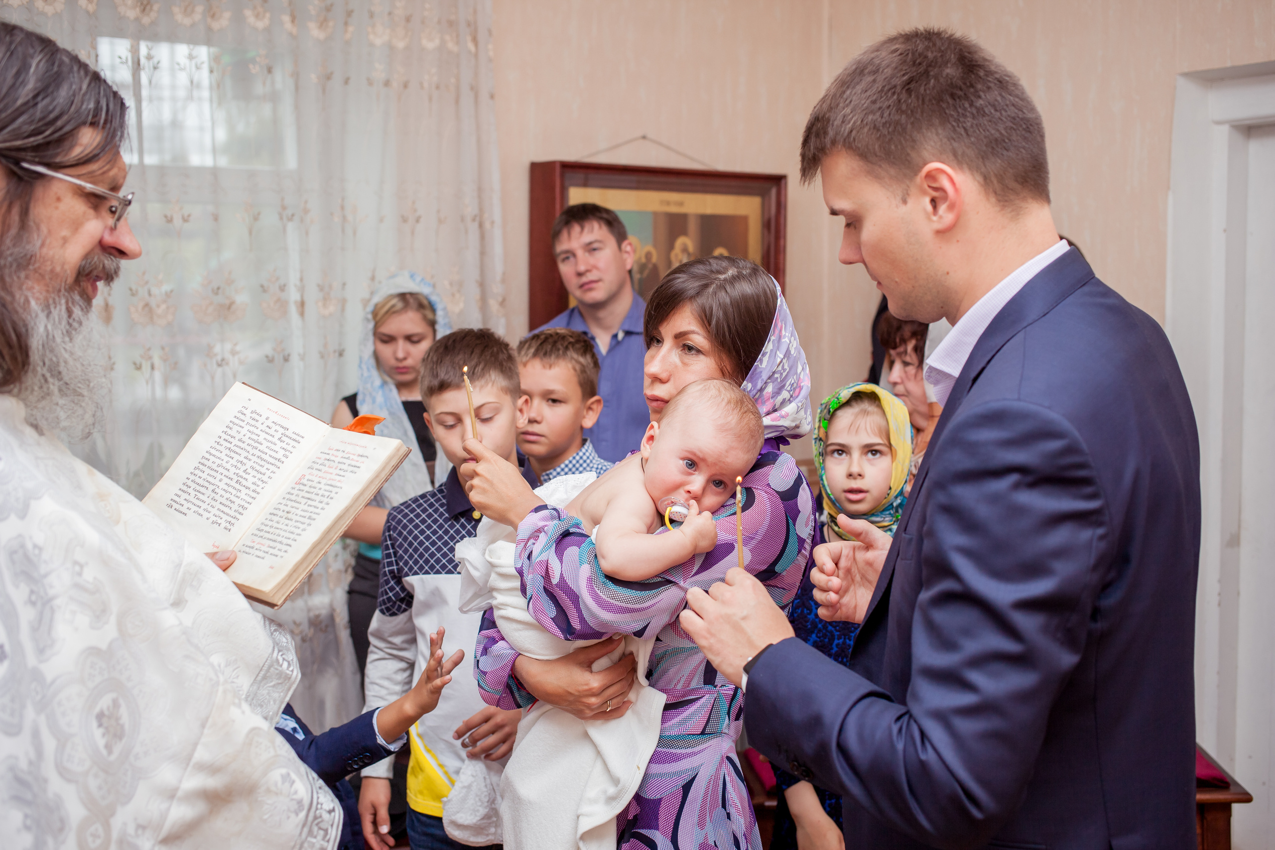 КРЕЩЕНИЕ. Фотограф Алина Гашникова