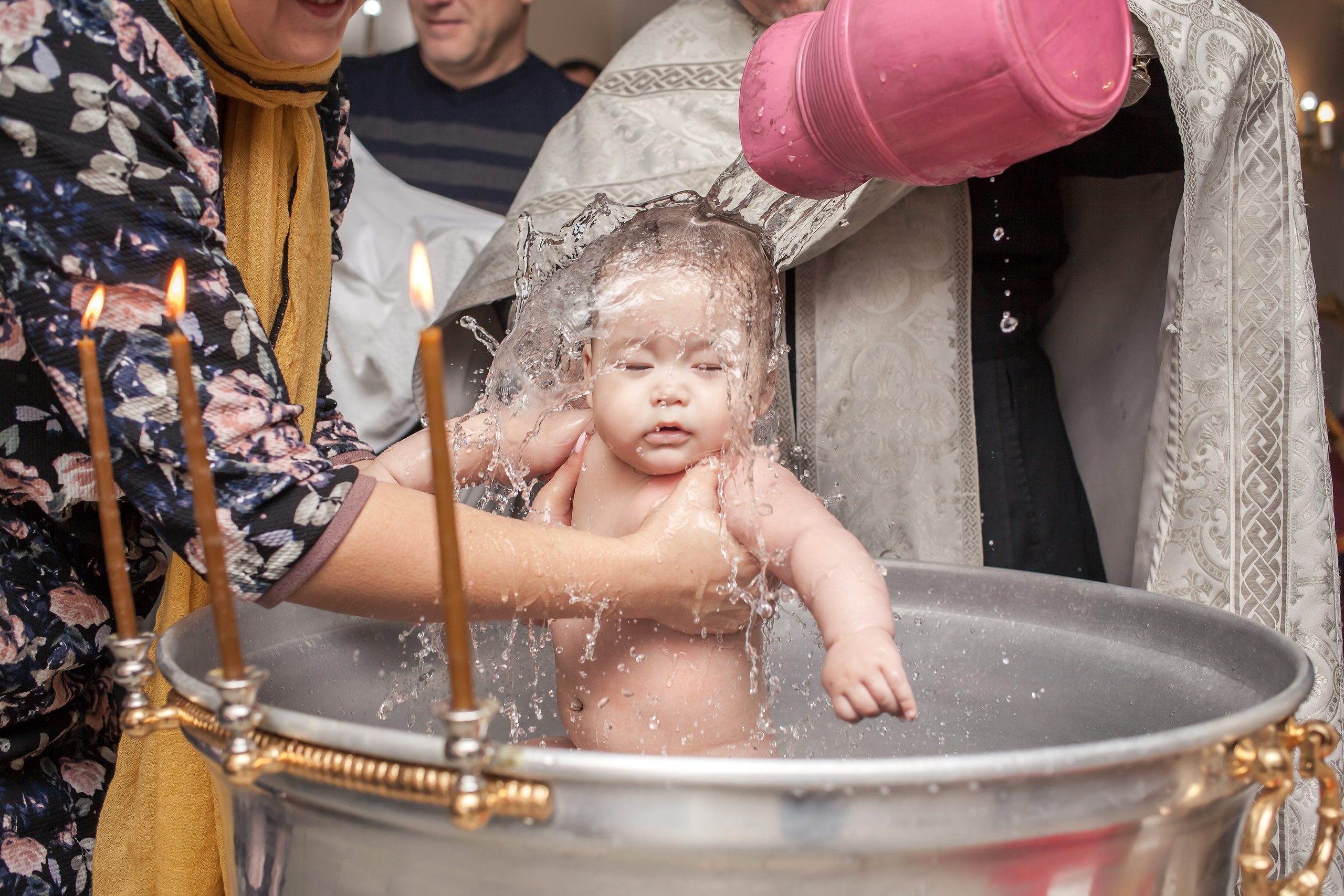 КРЕЩЕНИЕ. Фотограф Алина Гашникова