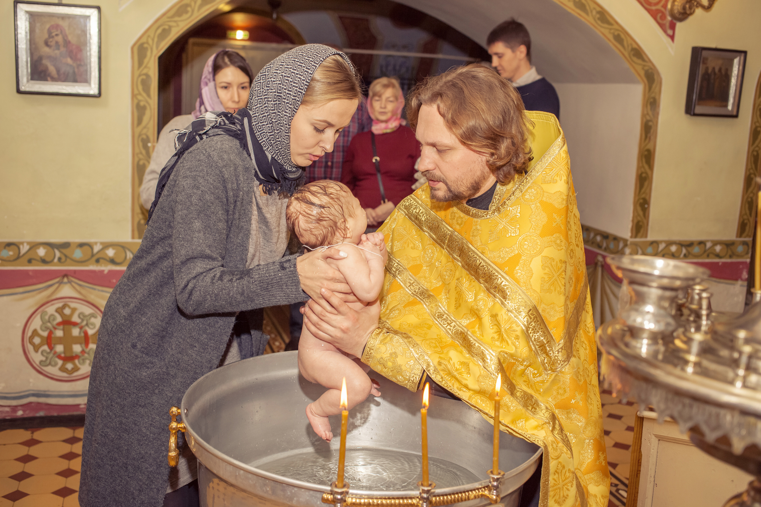КРЕЩЕНИЕ. Фотограф Алина Гашникова