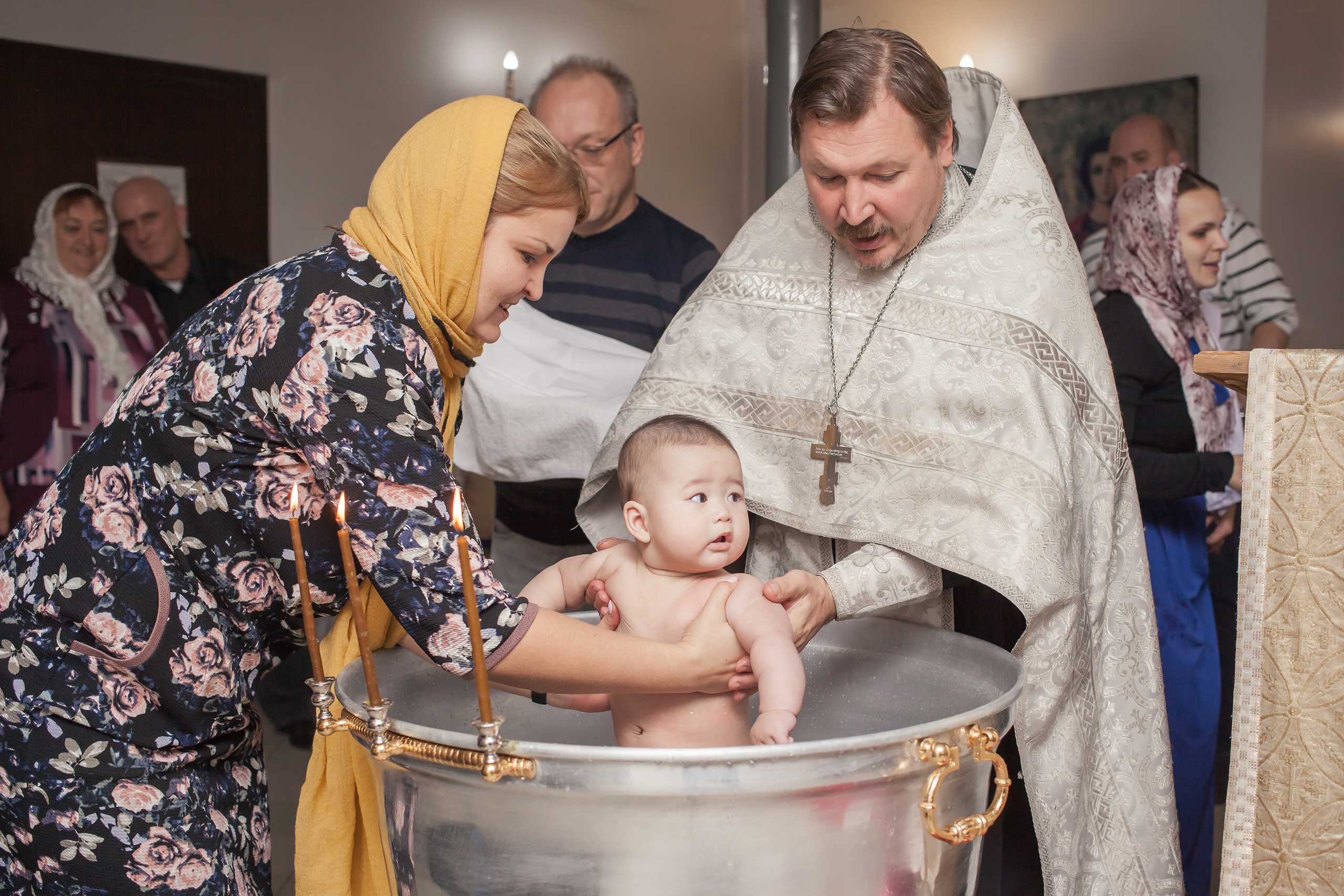 КРЕЩЕНИЕ. Фотограф Алина Гашникова