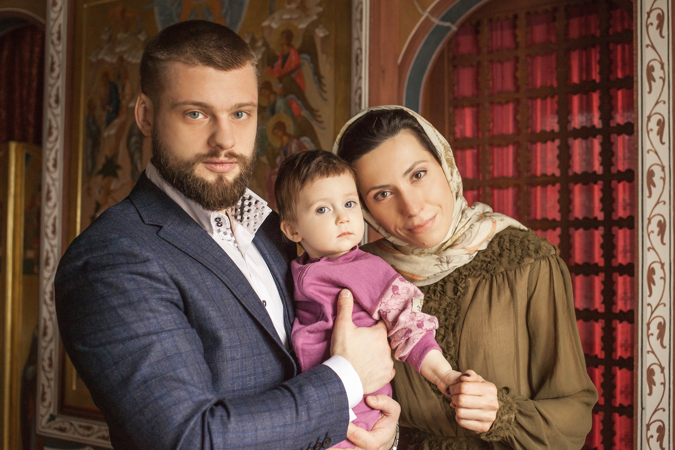 КРЕЩЕНИЕ. Фотограф Алина Гашникова