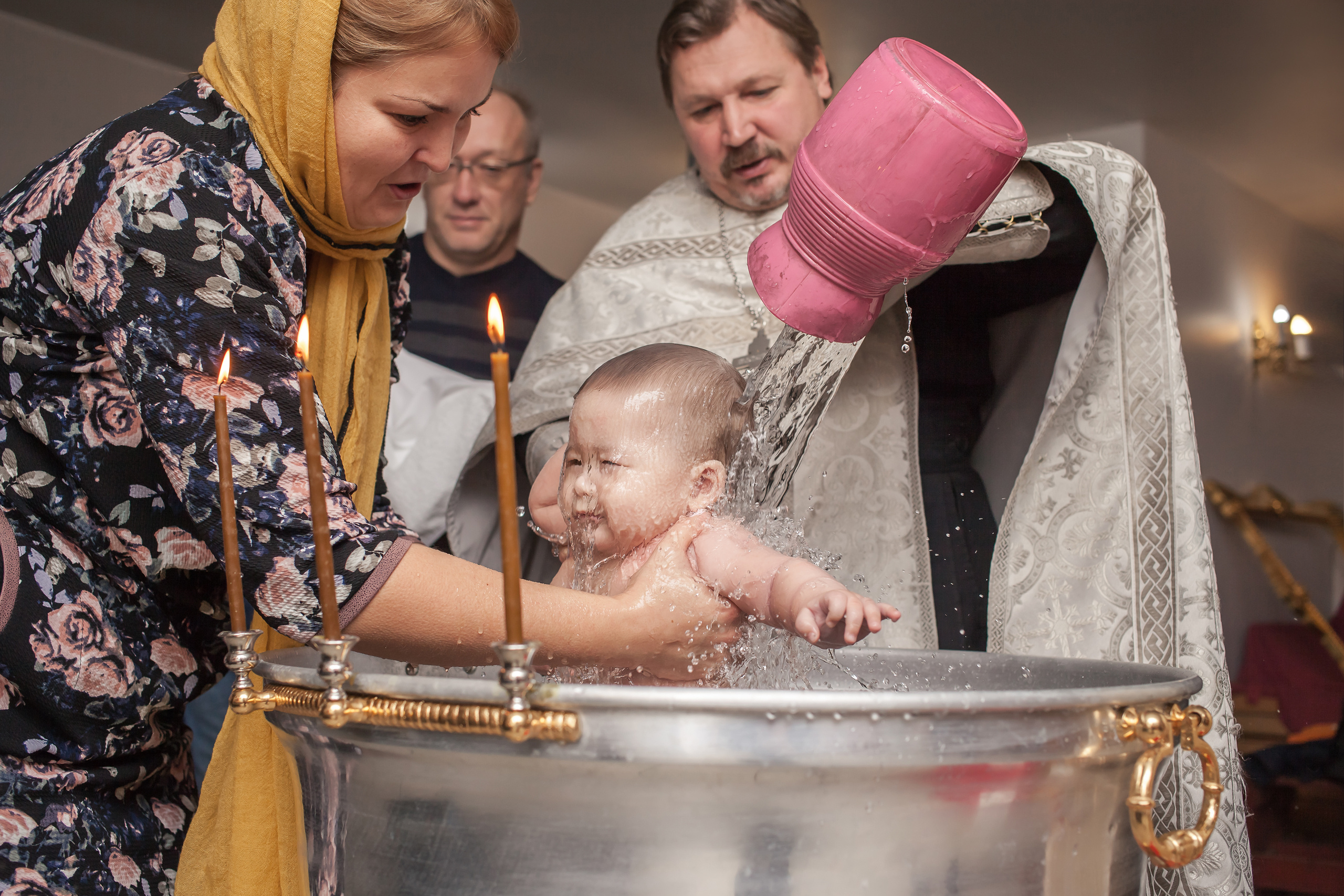 КРЕЩЕНИЕ. Фотограф Алина Гашникова