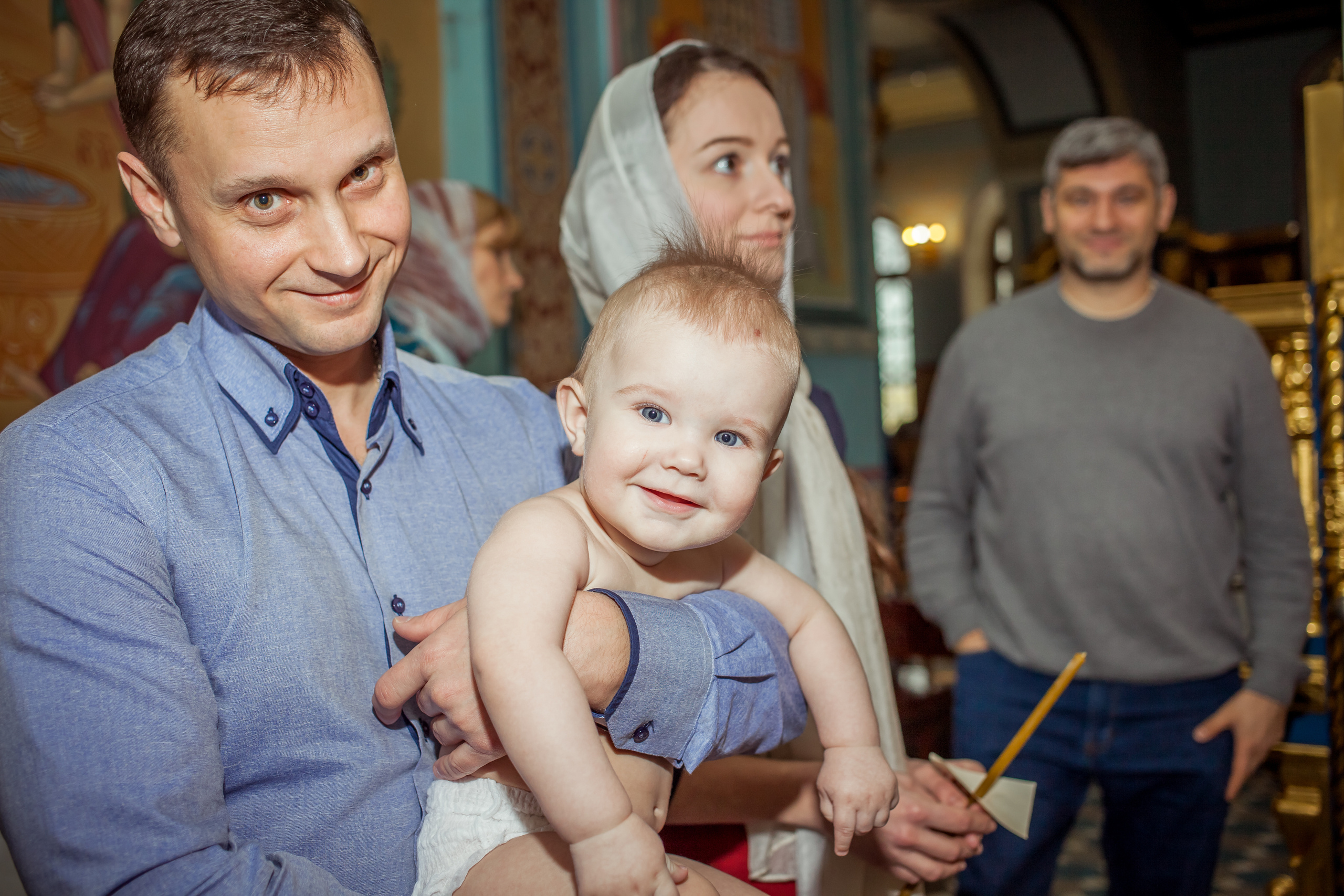 КРЕЩЕНИЕ. Фотограф Алина Гашникова