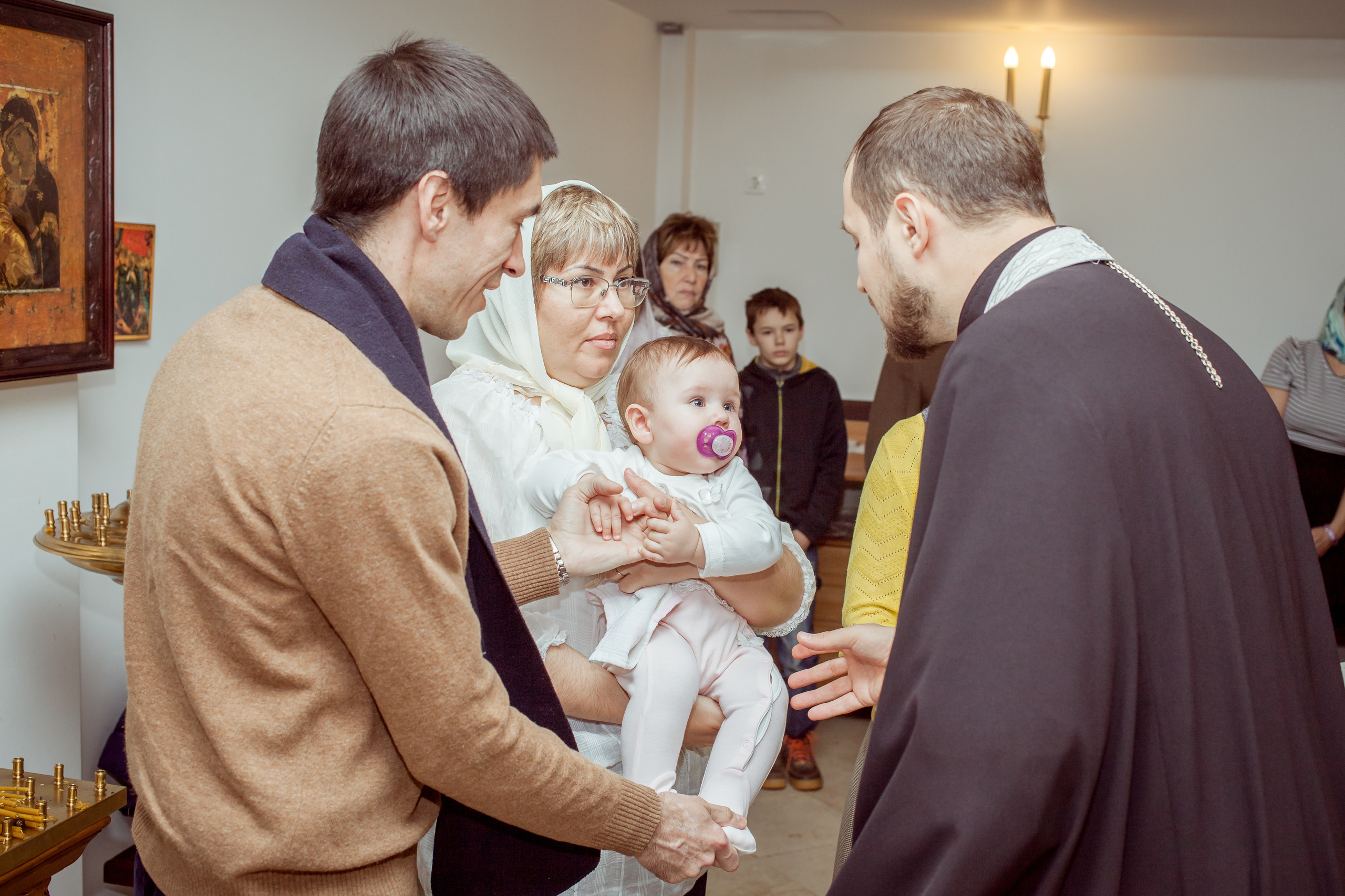 КРЕЩЕНИЕ. Фотограф Алина Гашникова