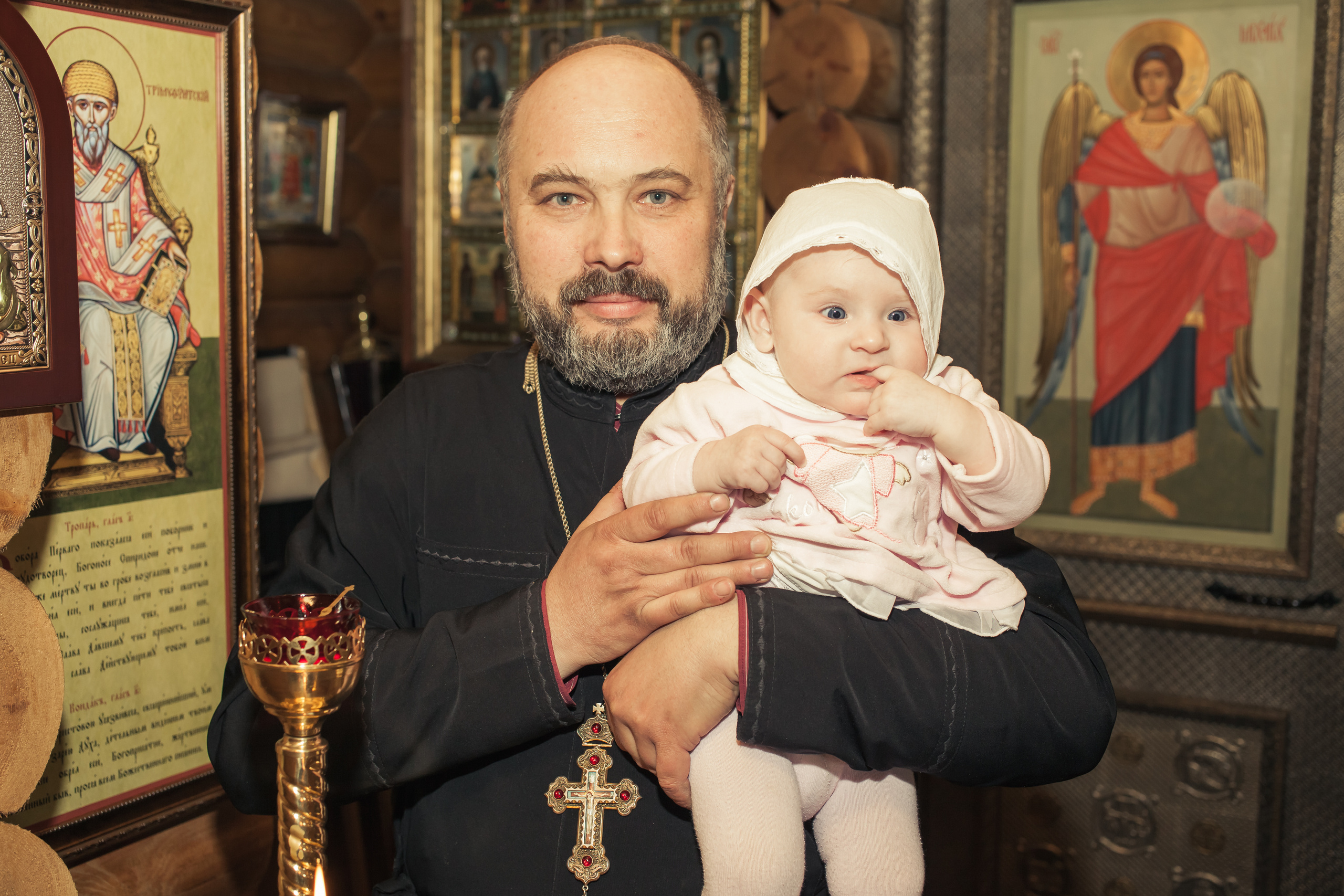 КРЕЩЕНИЕ. Фотограф Алина Гашникова