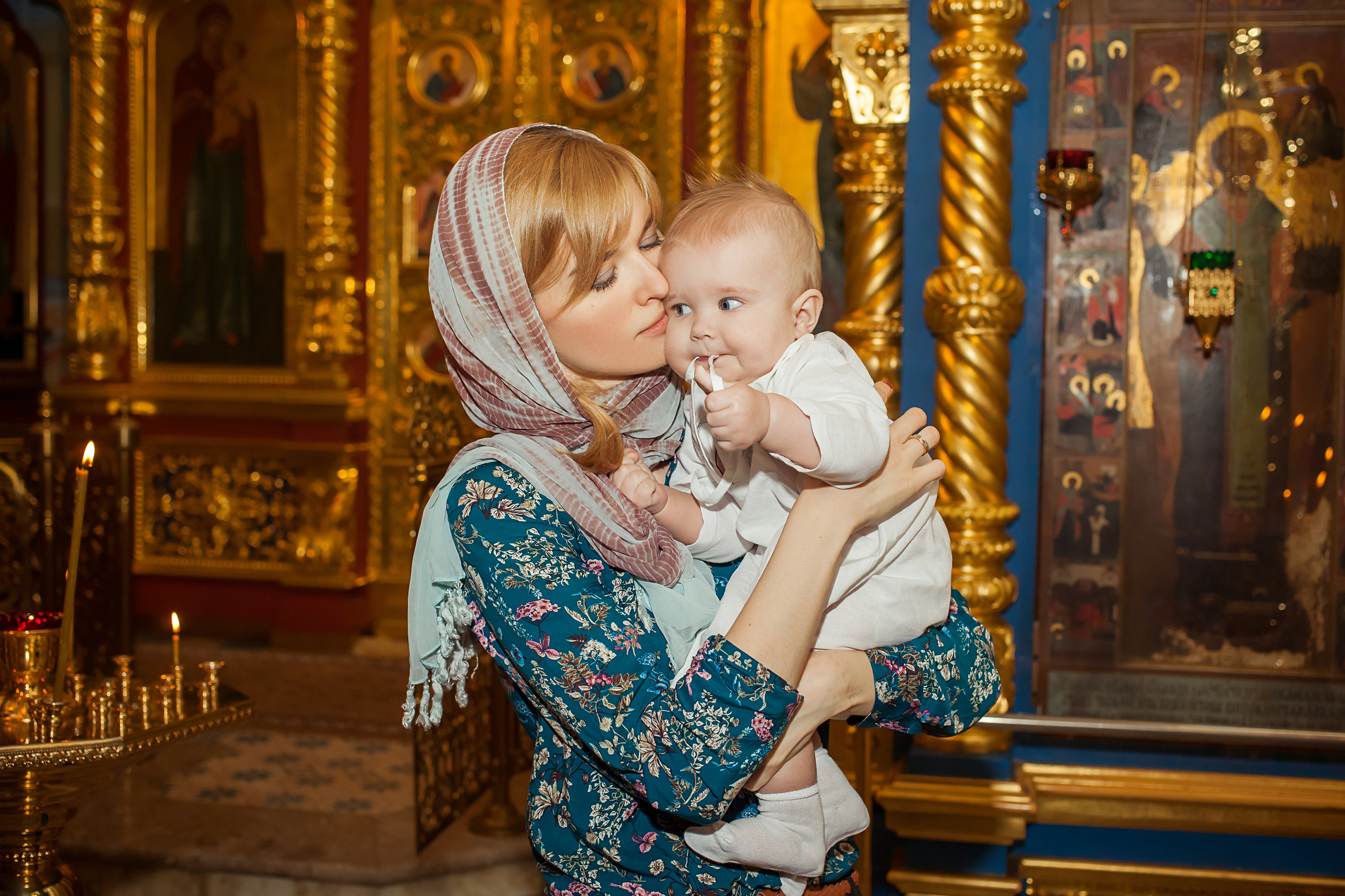 КРЕЩЕНИЕ. Фотограф Алина Гашникова