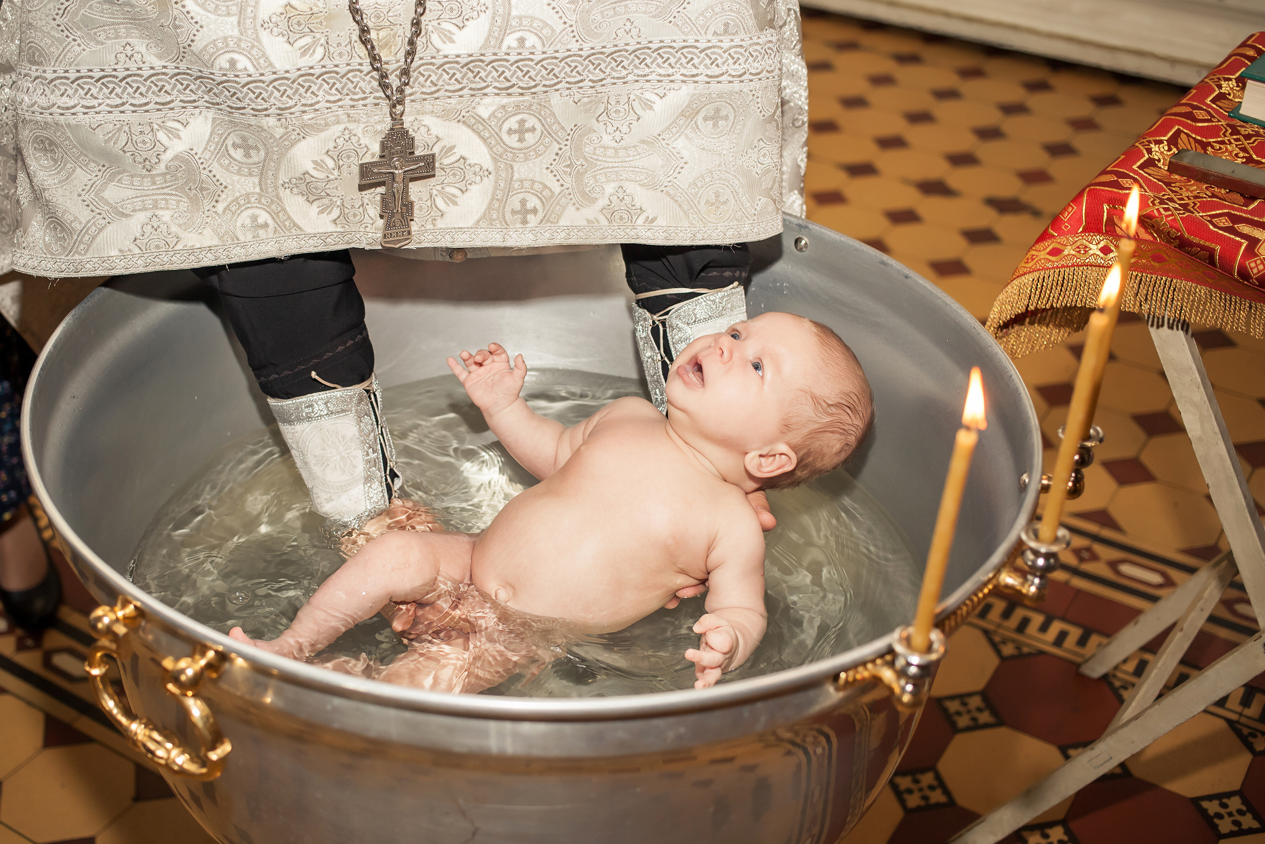 КРЕЩЕНИЕ. Фотограф Алина Гашникова