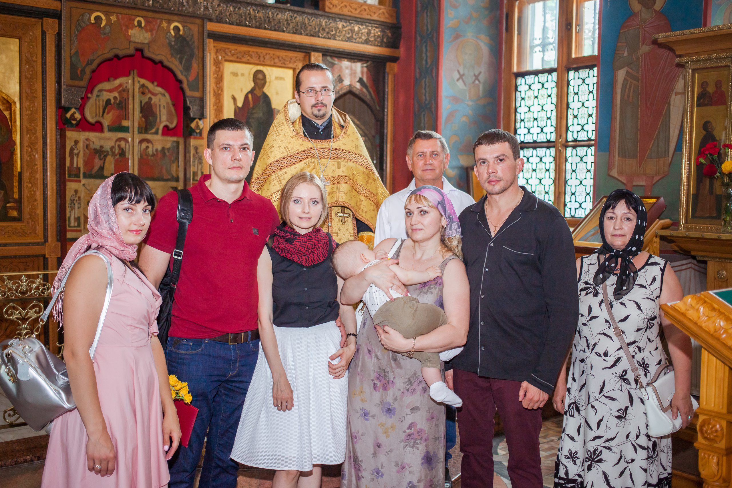 КРЕЩЕНИЕ. Фотограф Алина Гашникова