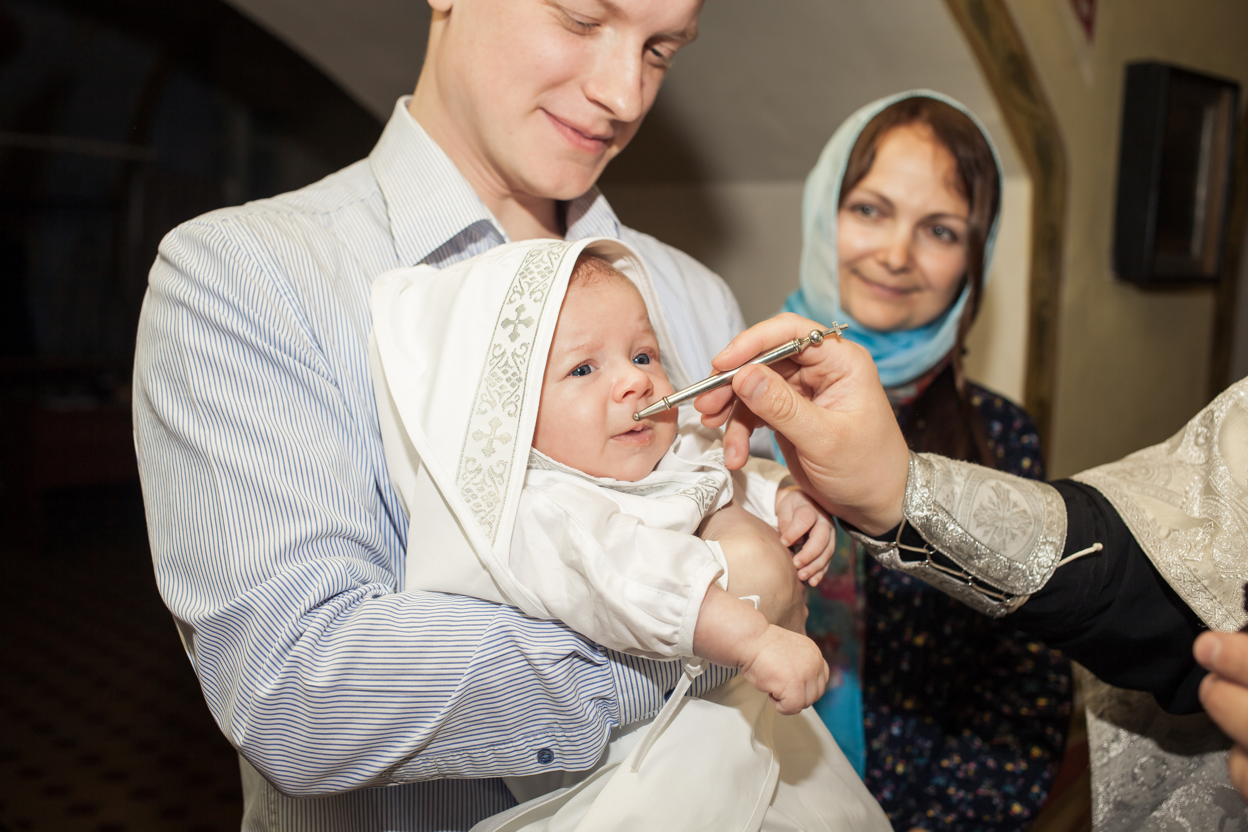 КРЕЩЕНИЕ. Фотограф Алина Гашникова