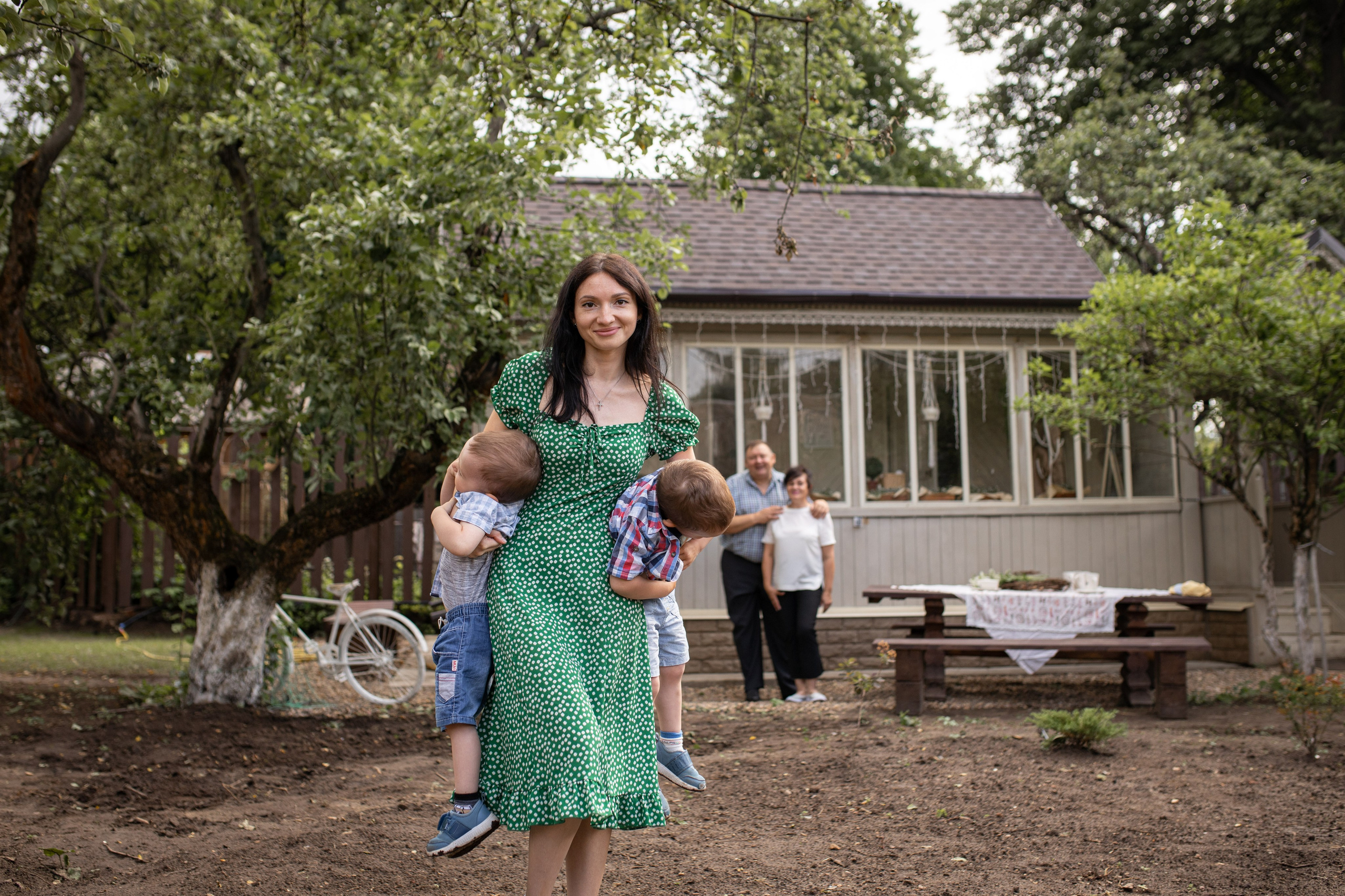 Семейная фотосессия на даче. Фотограф в Железнодорожном и Балашихе