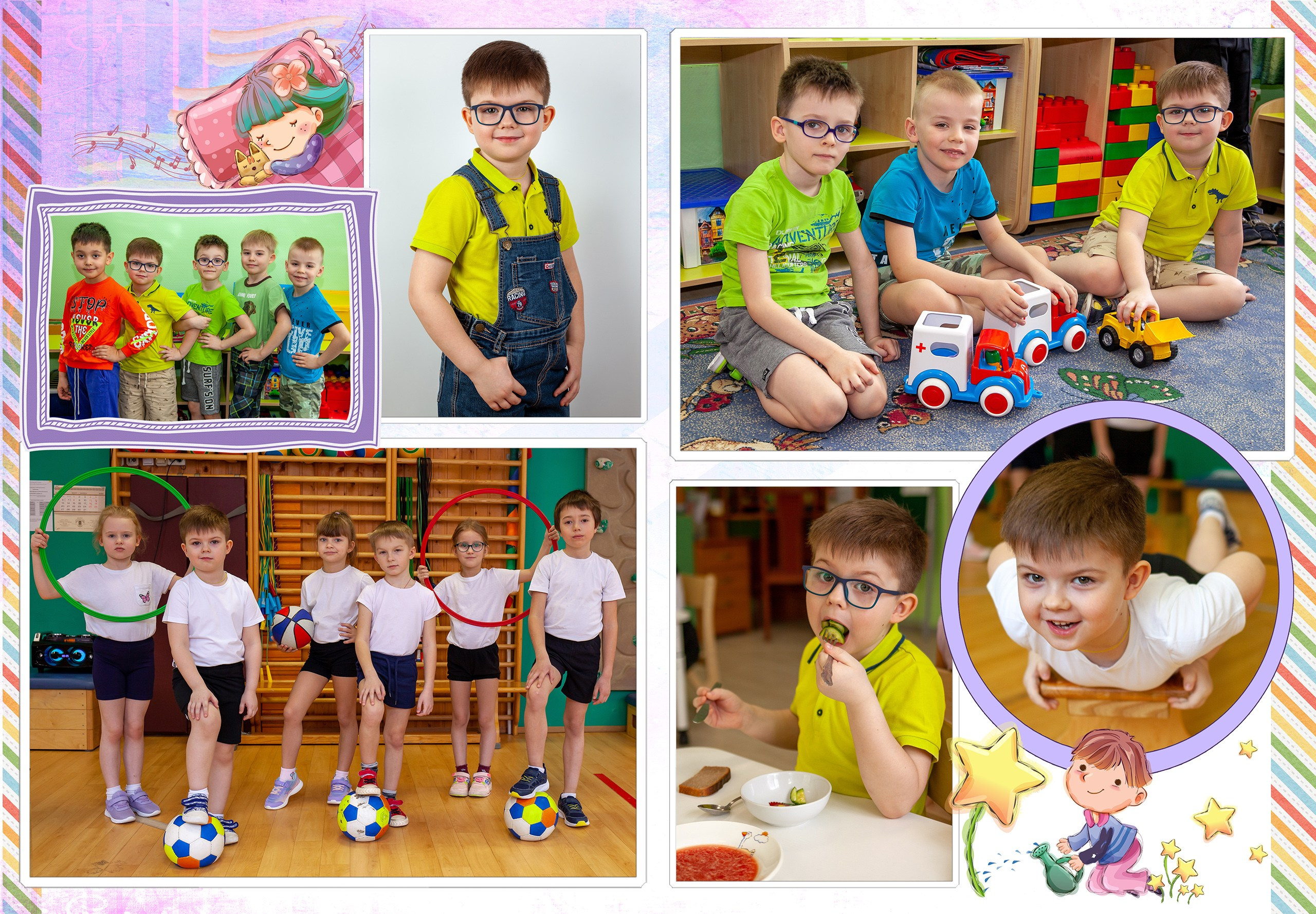 Фантазёры. Альбом выпускника детского сада. Съёмка выпускного в детском саду