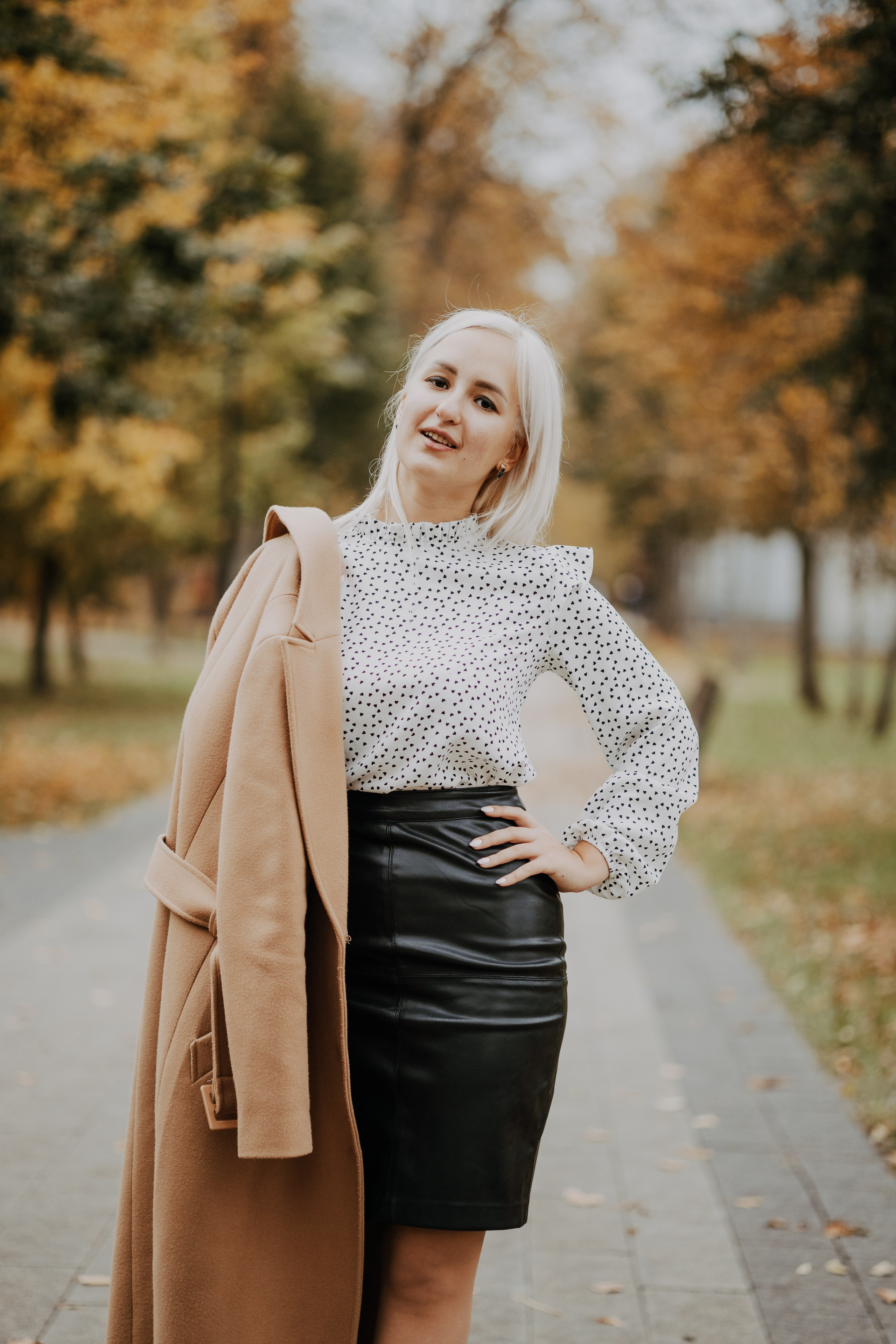 Осенняя прогулка с Марией. Выпускные альбомы в Серпухове