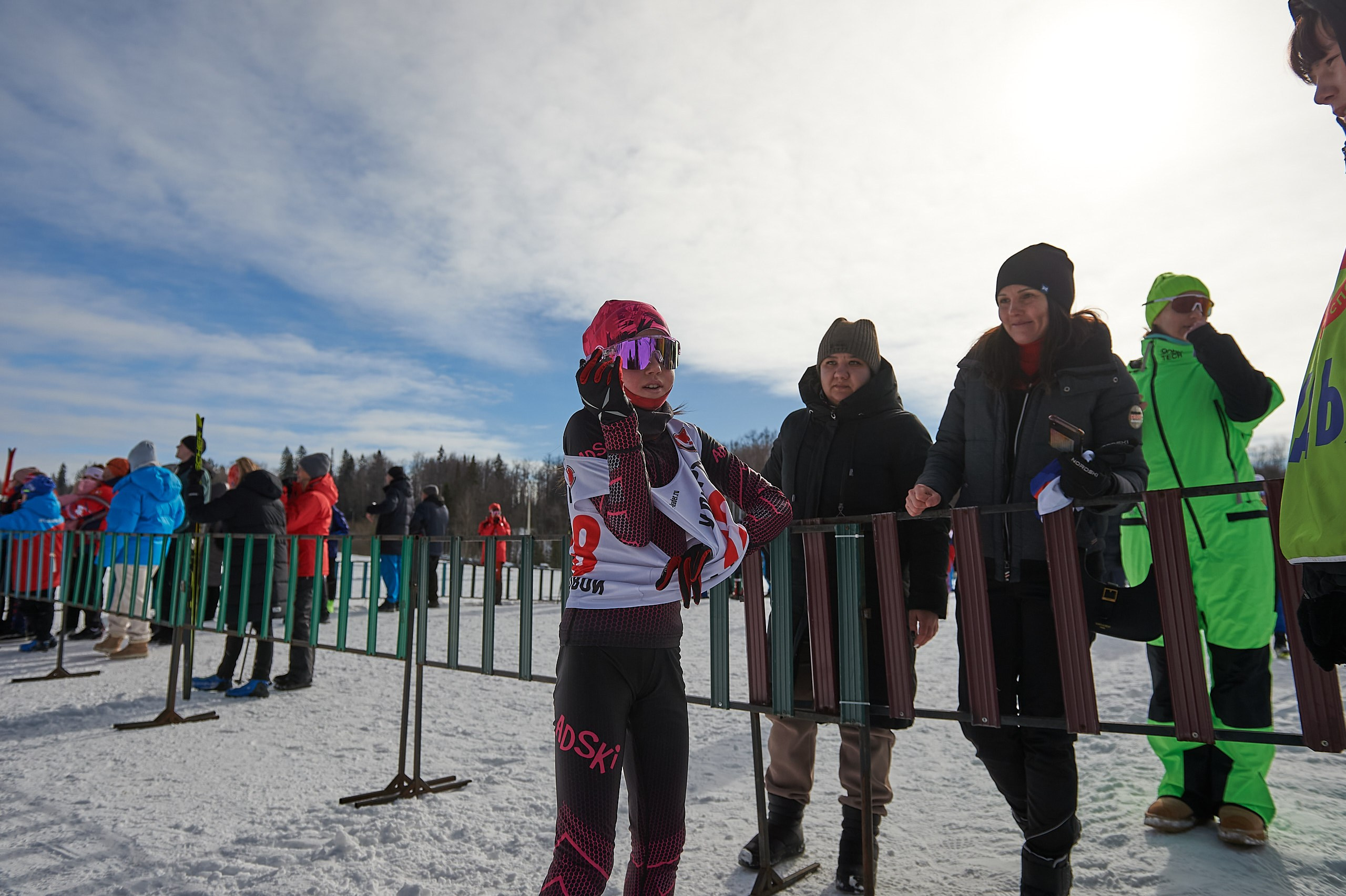 Всероссийские соревнования по лыжным гонкам «Пионерская правда». Ижевс. Спортивный репортажный фотограф в Ижевске Сергей Мерзляков