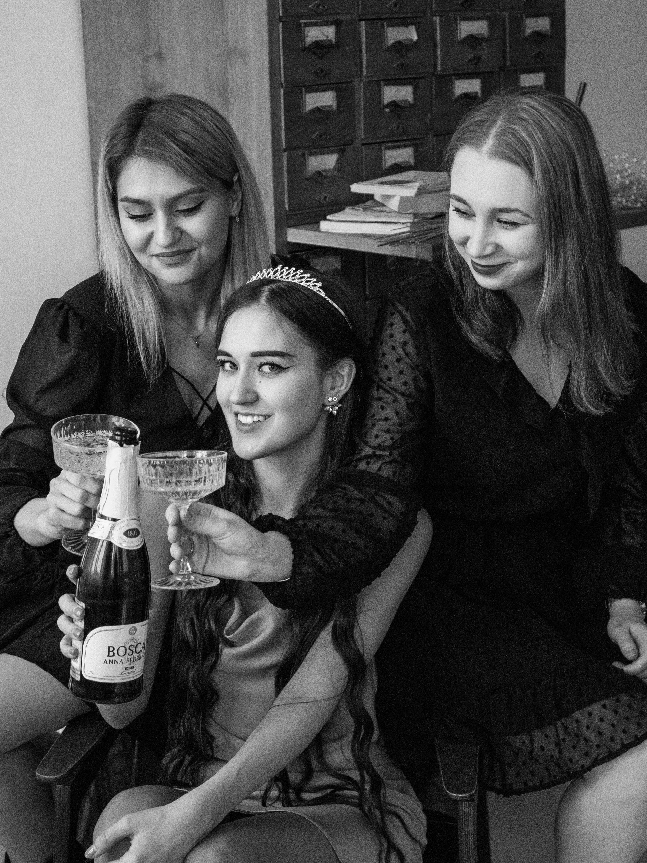 Девичник в фотостудии. Свадебный и семейный фотограф в Москве Мила Широких