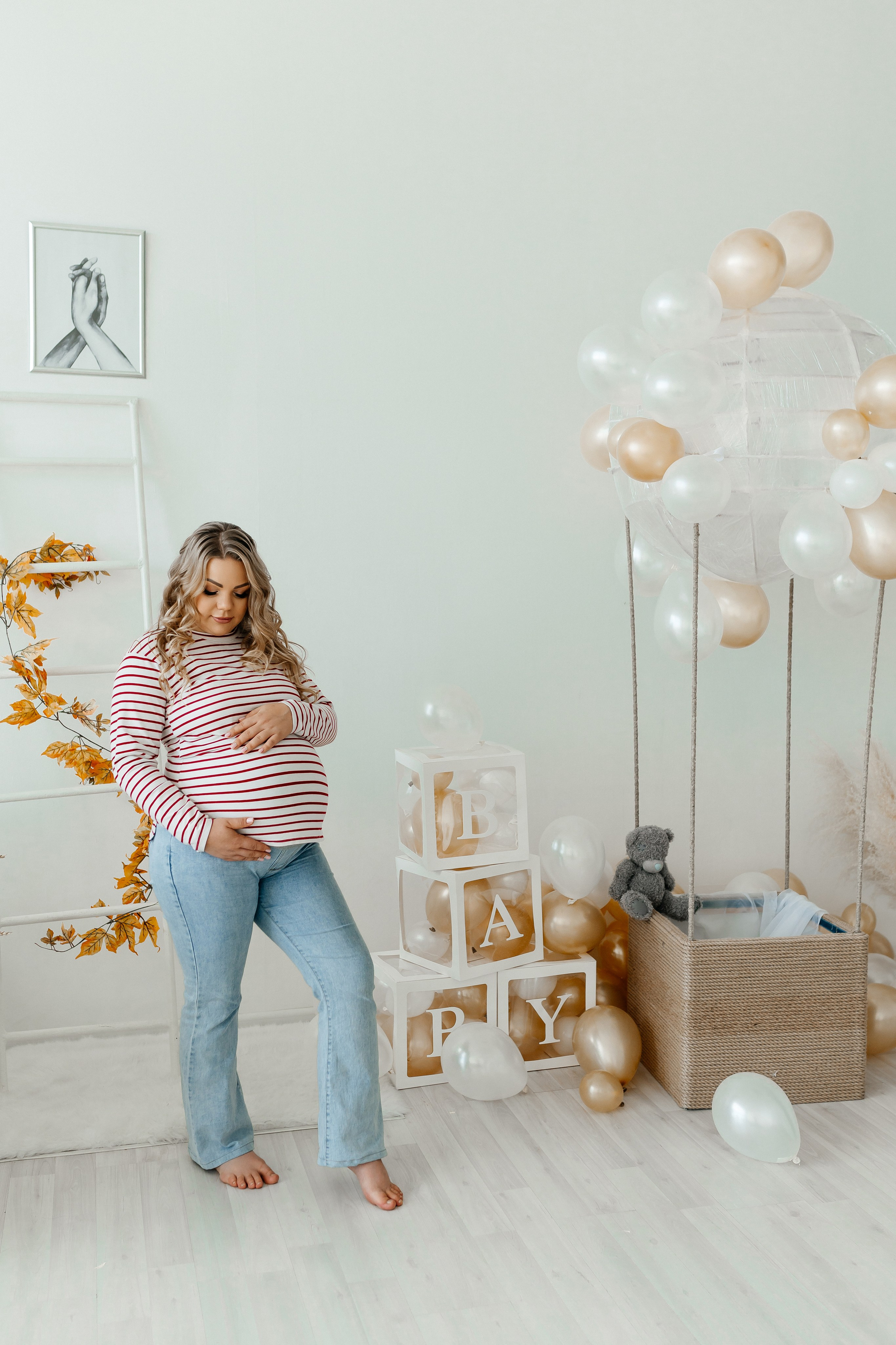 Нежная фотосессия для беременных. Фотограф Ким Наталья в Красноярске