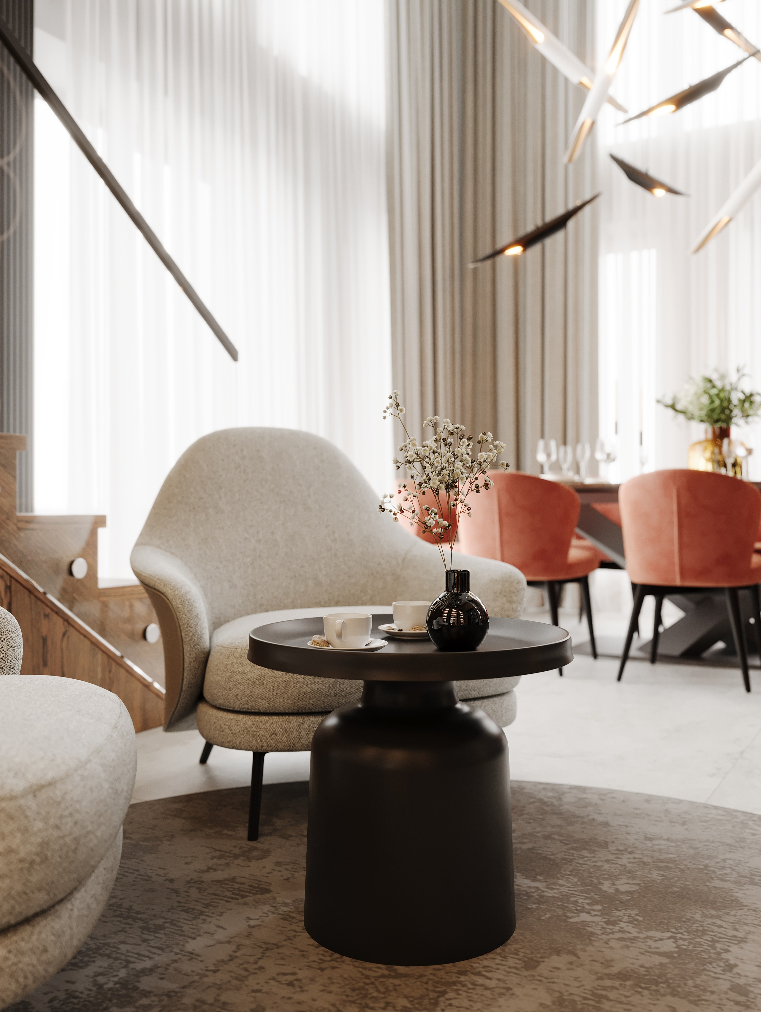 ЗОЛОТОЙ РАНЕТ. Дизайн-бюро GOHOUSE в Москве