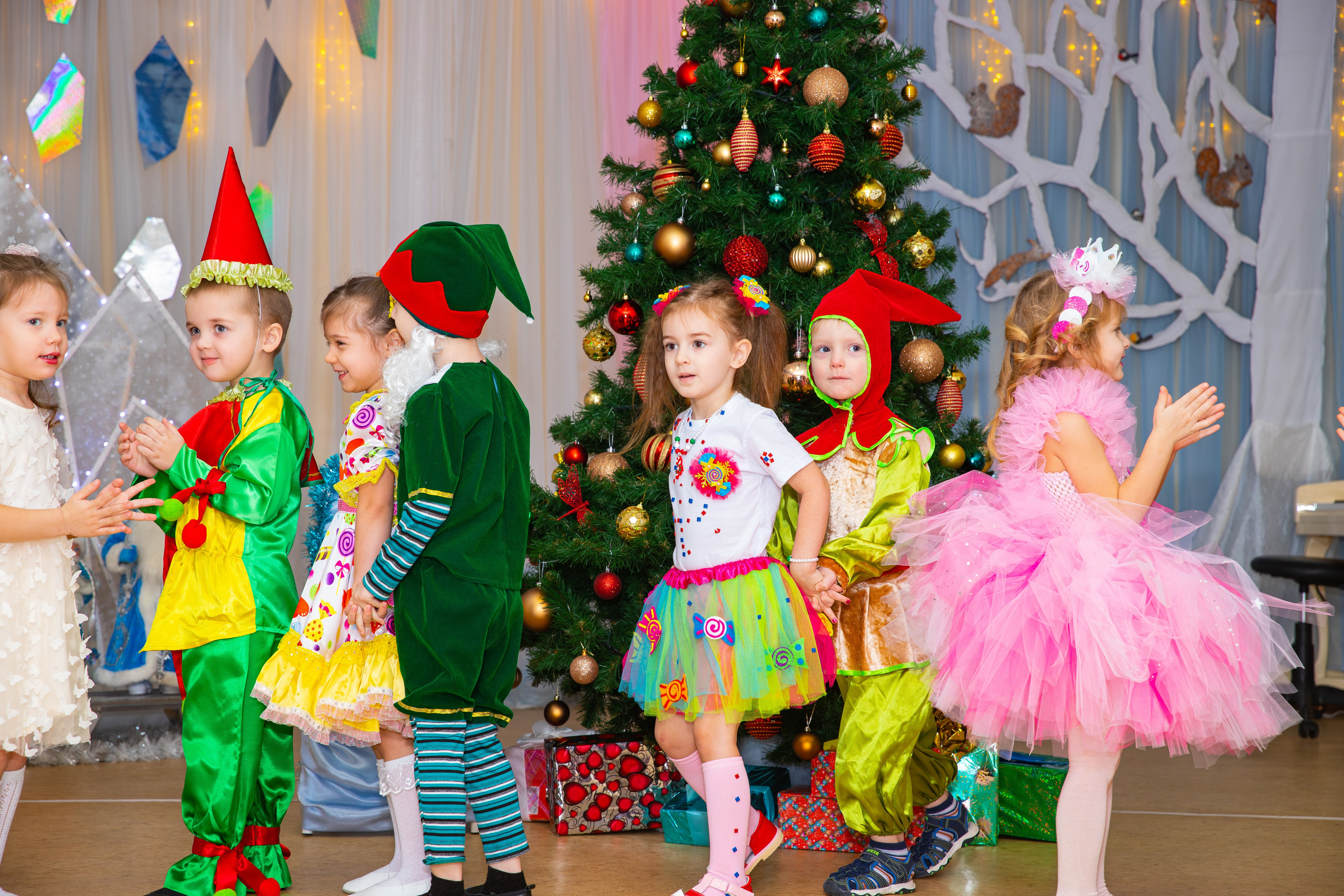Новогодний утренник детский садик № 21. Фотограф Александр Поздняков  Новосибирск