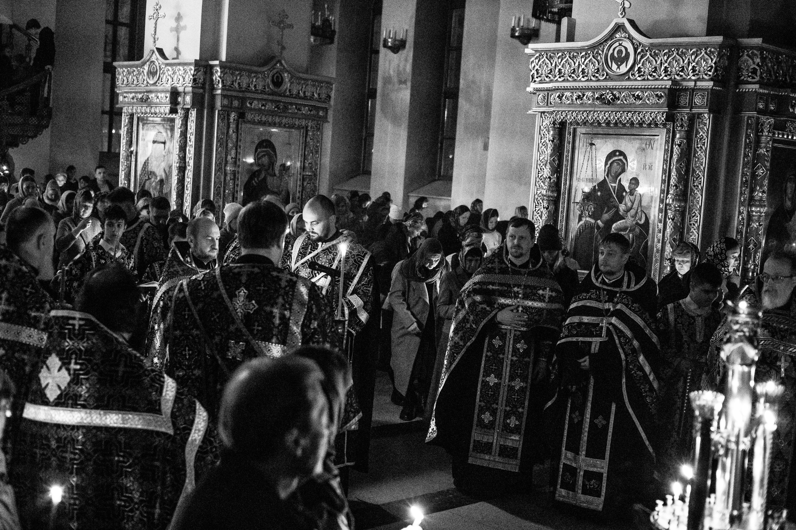 Служба 12 Евангелий.Георгиевский Кафедральный Собор.Одинцово. Артеменкова Анна Фотограф