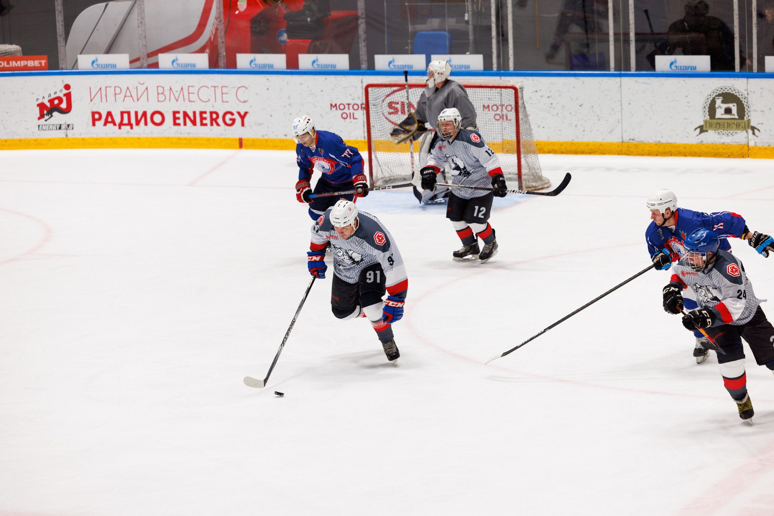 НХЛ (50+) Невский легион — Канекс 6-1. Фотограф Александр Заломаев