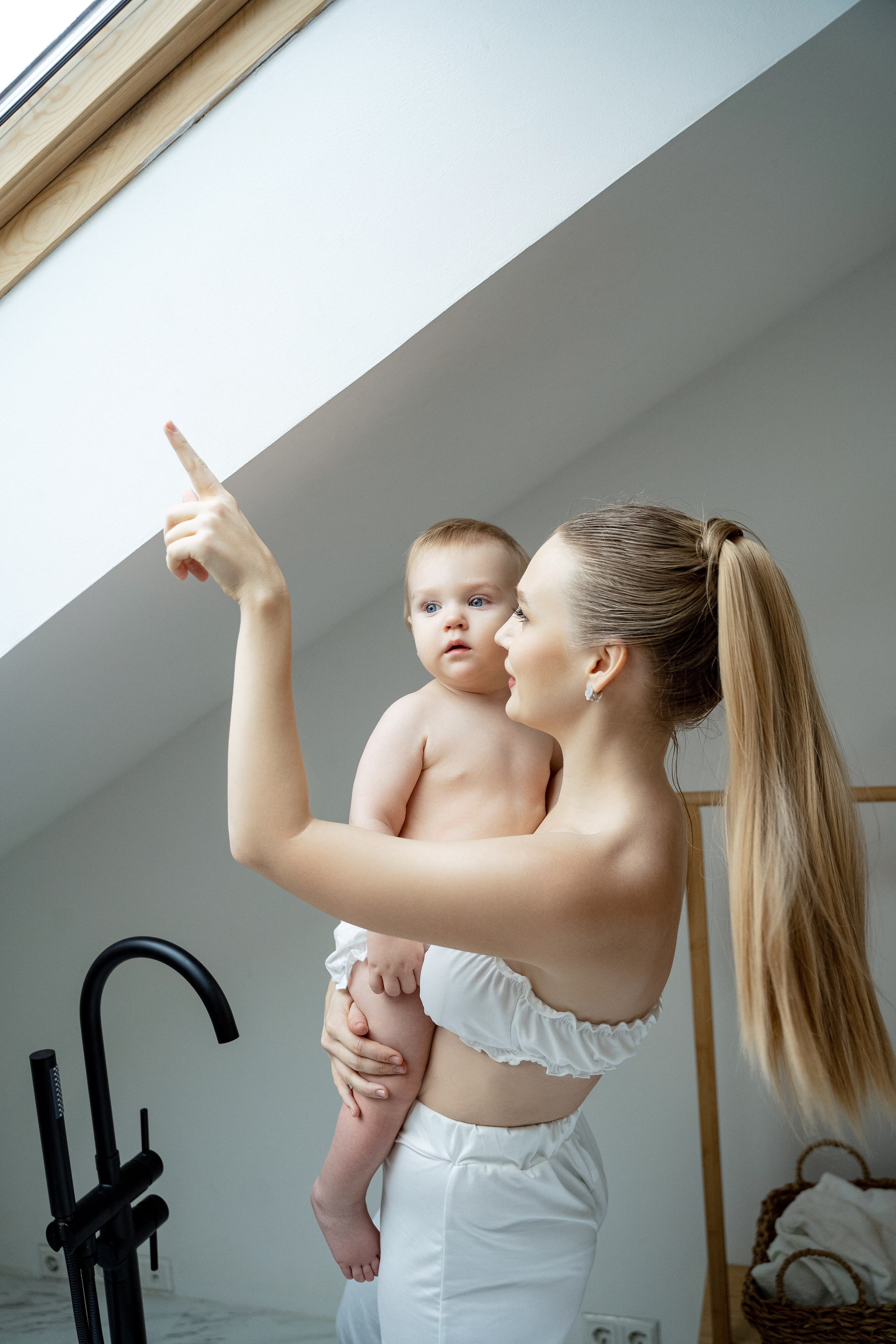 Аня и малыш