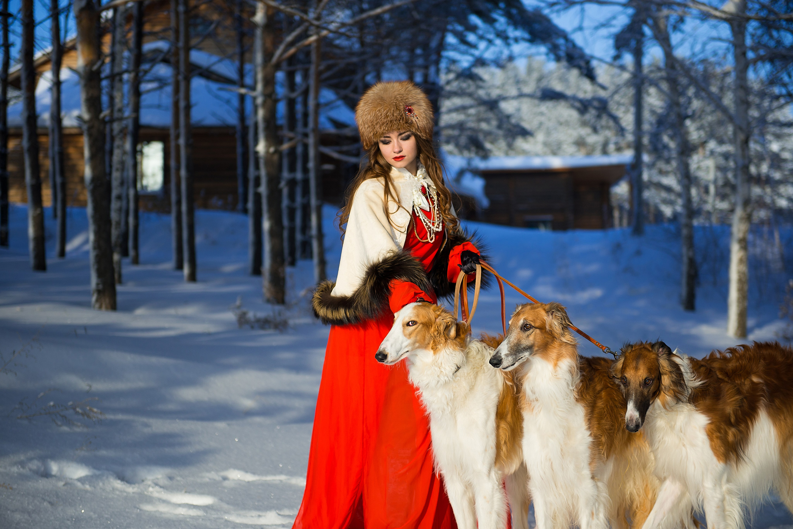Ира. Сибирская красавица. Фотограф Екатерина Олешко