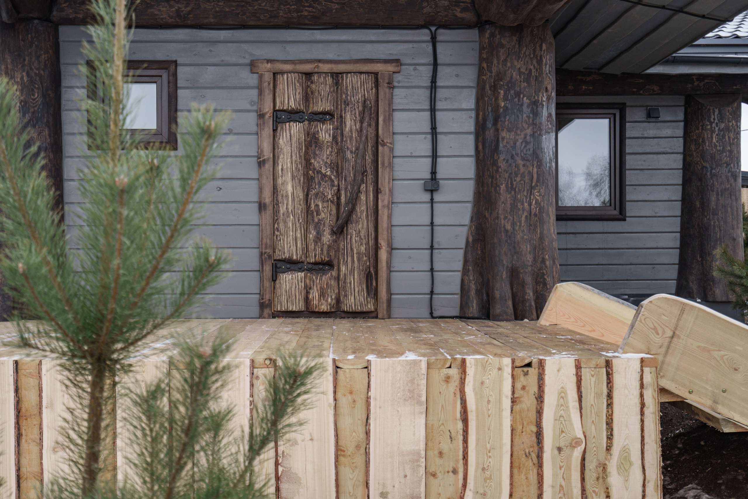 Интерьерная фотосъемка бани с купелью. Интерьерный фотограф и ретушер в Красноярске Денис Антропов