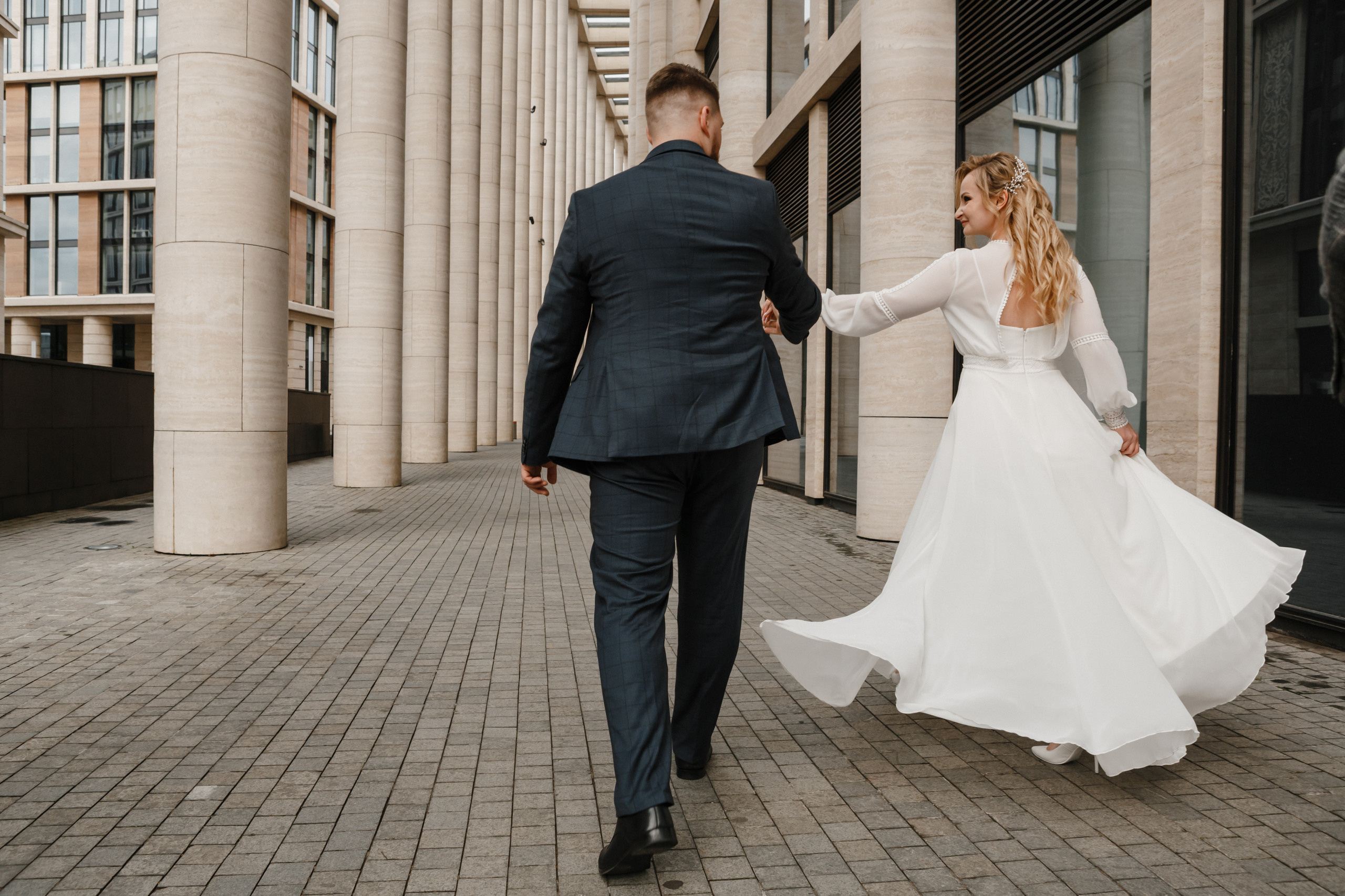 Ordered a groom?!. Galina and Nikita Bykovets, a wedding photographer and videographer duo in Germany