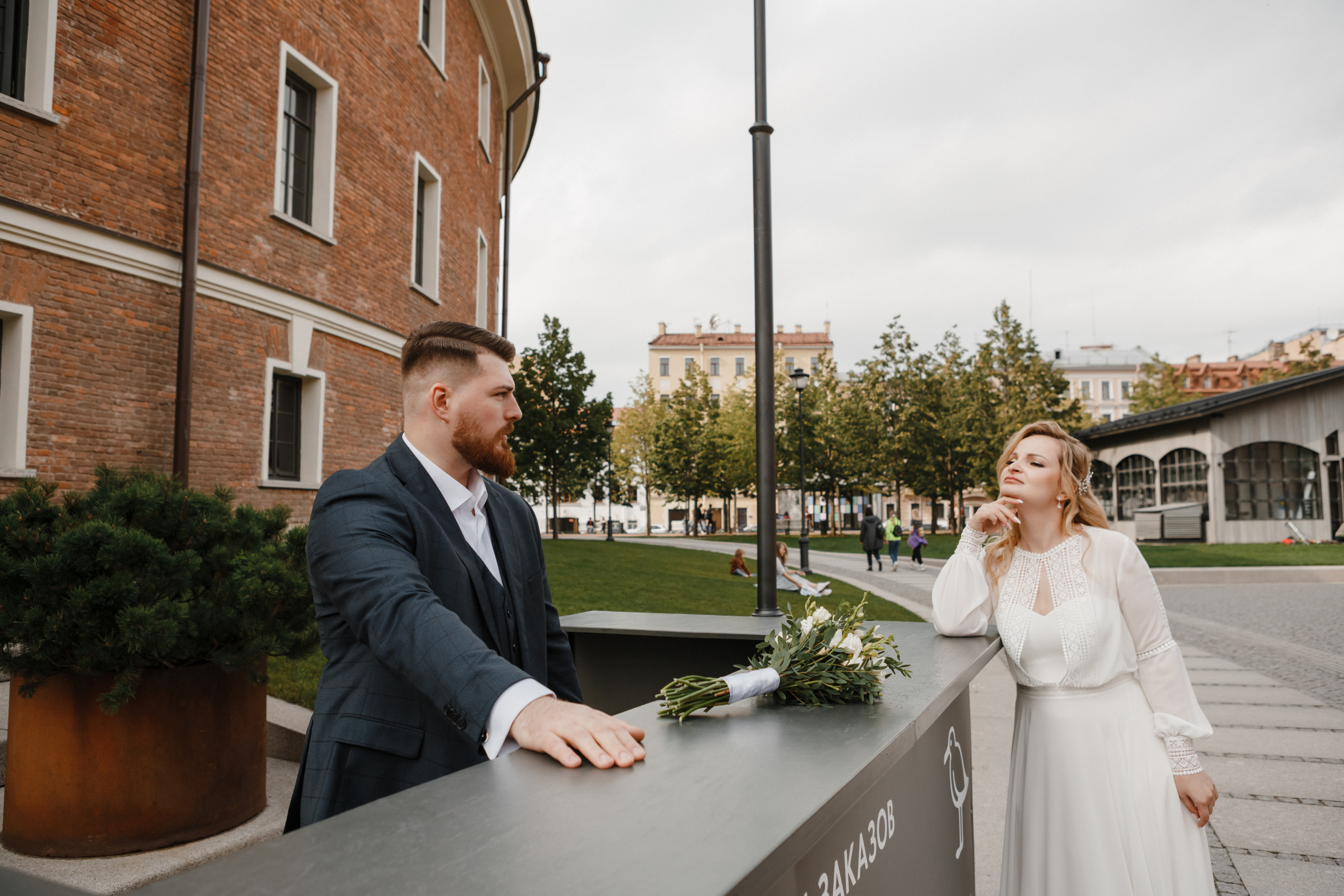 Ordered a groom?!. Galina and Nikita Bykovets, a wedding photographer and videographer duo in Germany