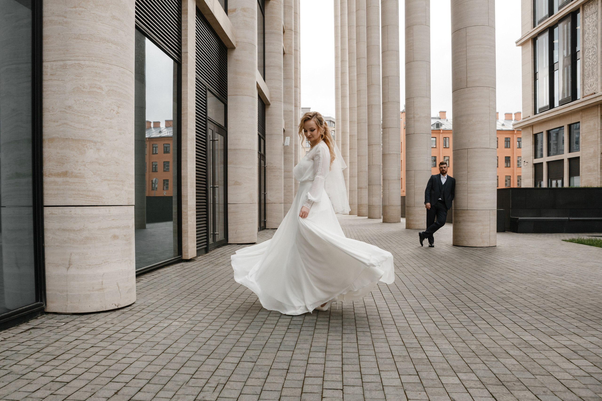 Ordered a groom?!. Galina and Nikita Bykovets, a wedding photographer and videographer duo in Germany