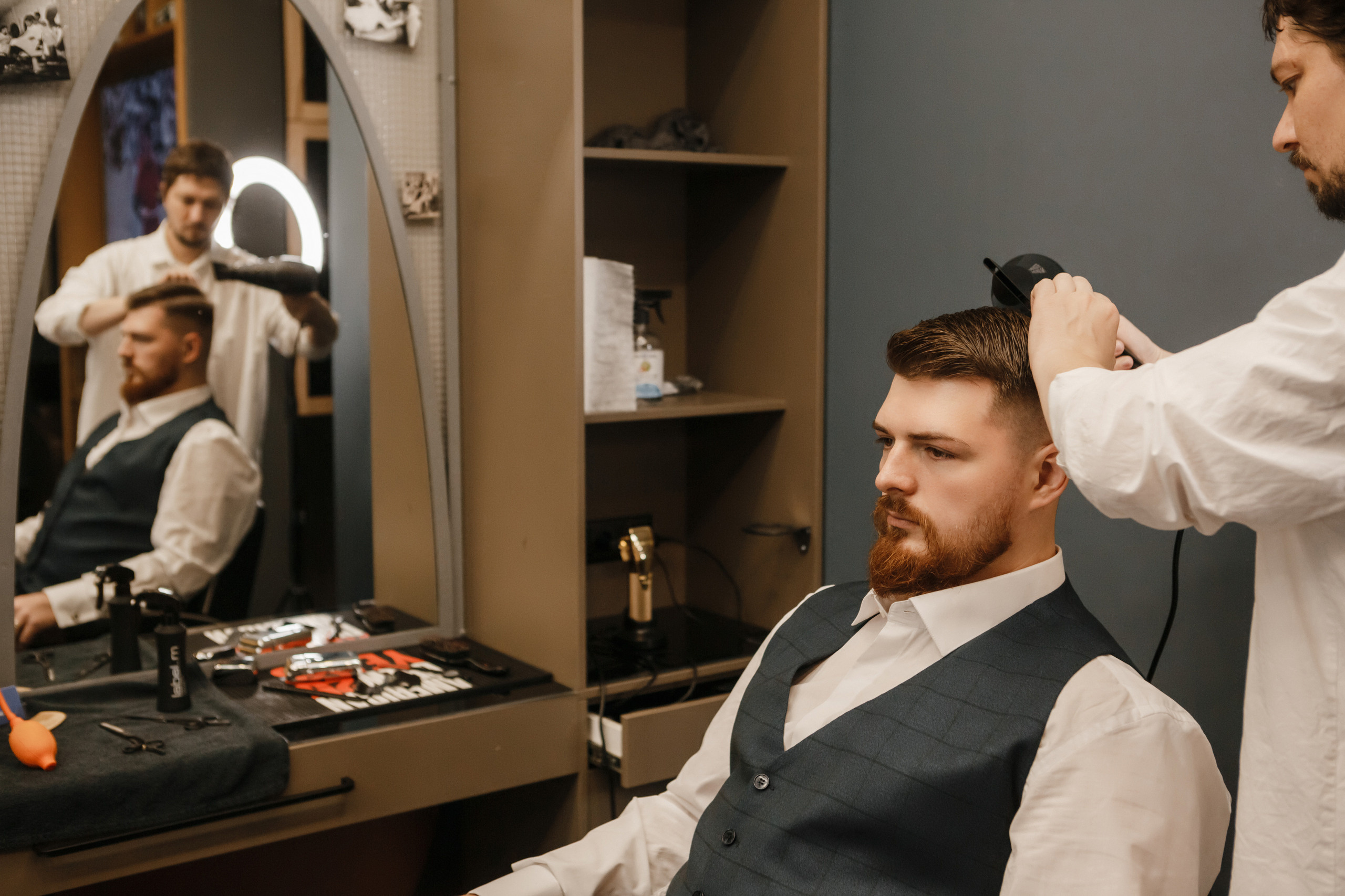 Ordered a groom?!. Galina and Nikita Bykovets, a wedding photographer and videographer duo in Germany