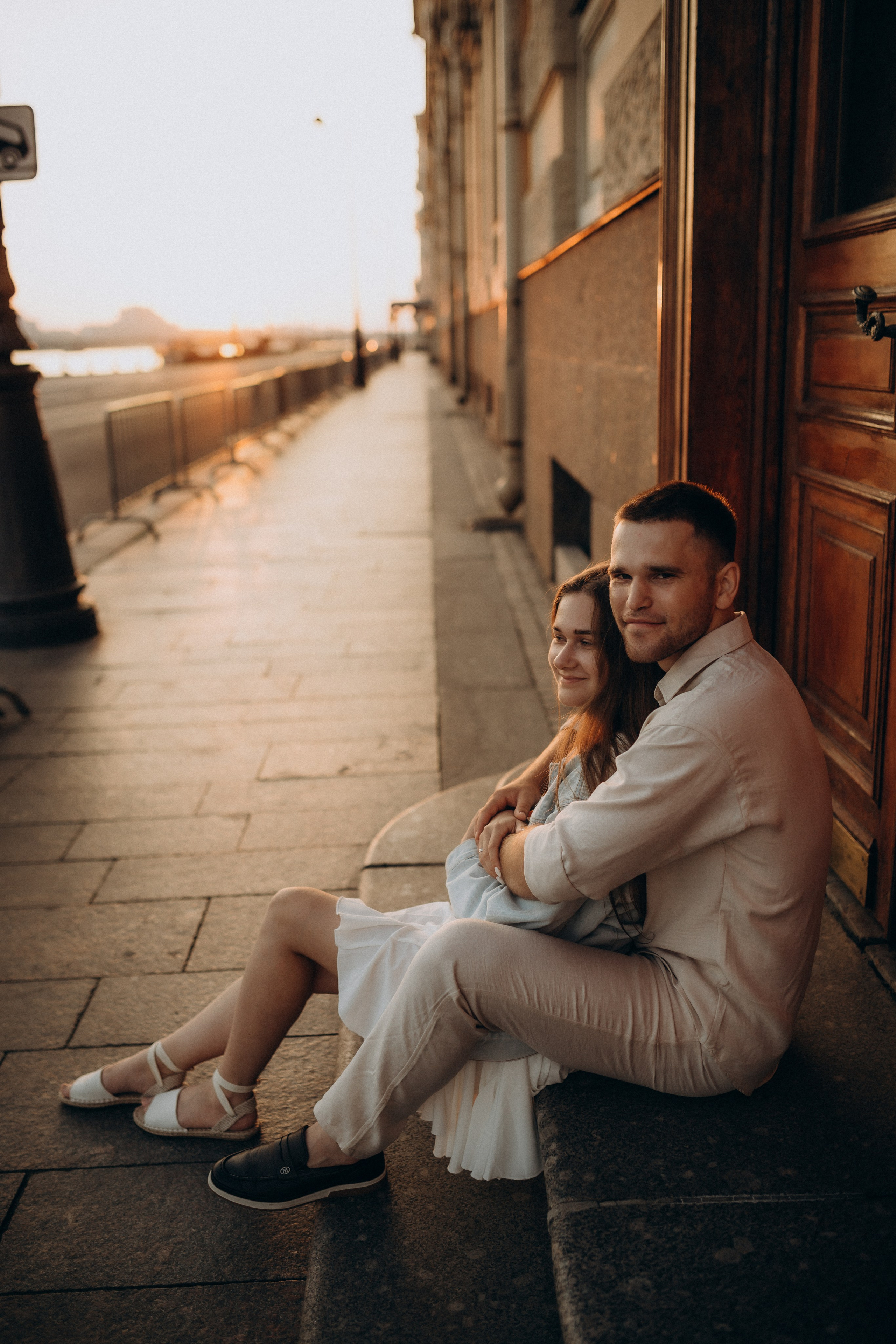 Фотосессия с разводными мостами: LoveStory. Фотограф Санкт-Петербург Князева Елизавета