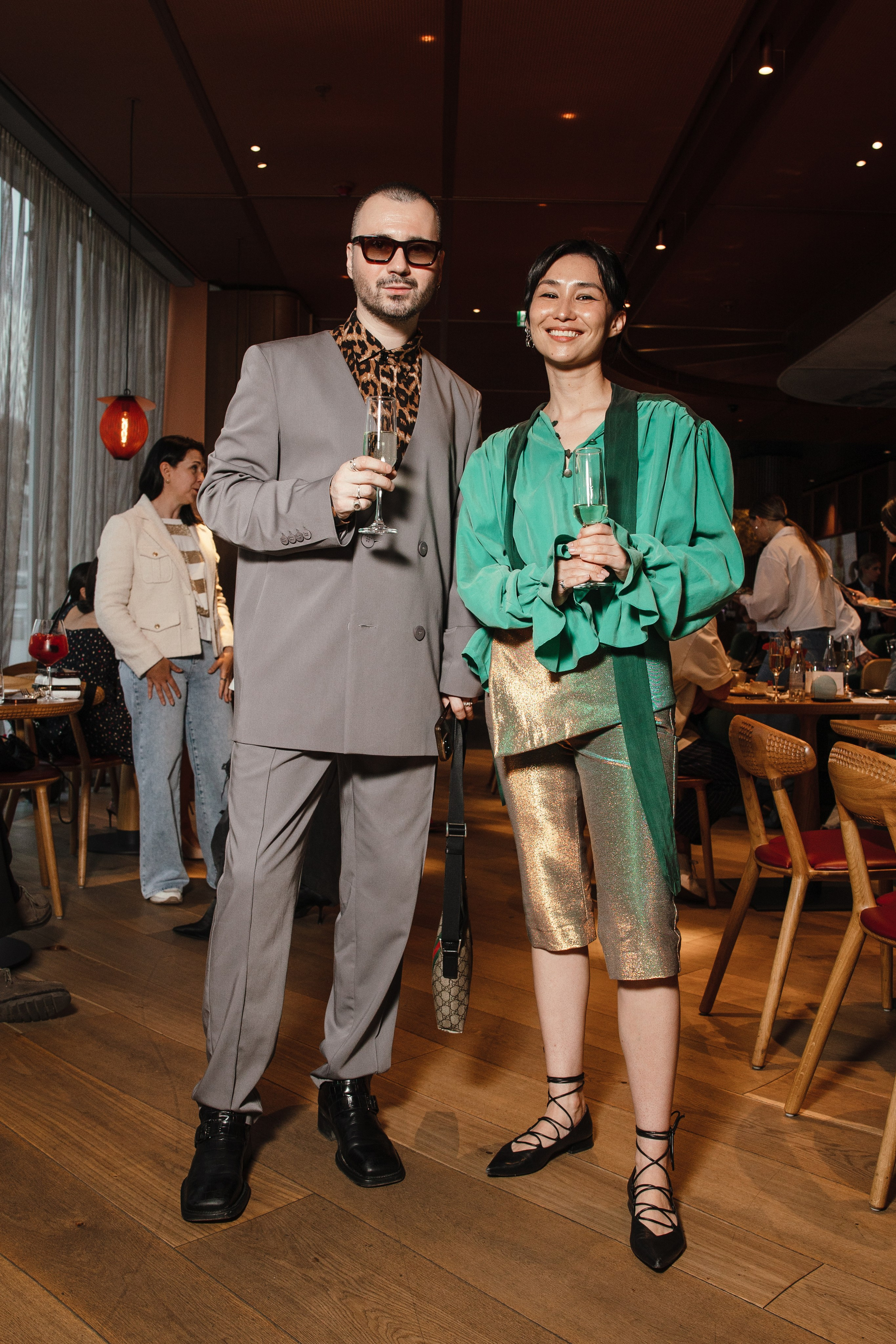 Презентация Russian Fashion Dom в ресторане Shagal. Контент фотограф в Москве и области Елена Кулакова