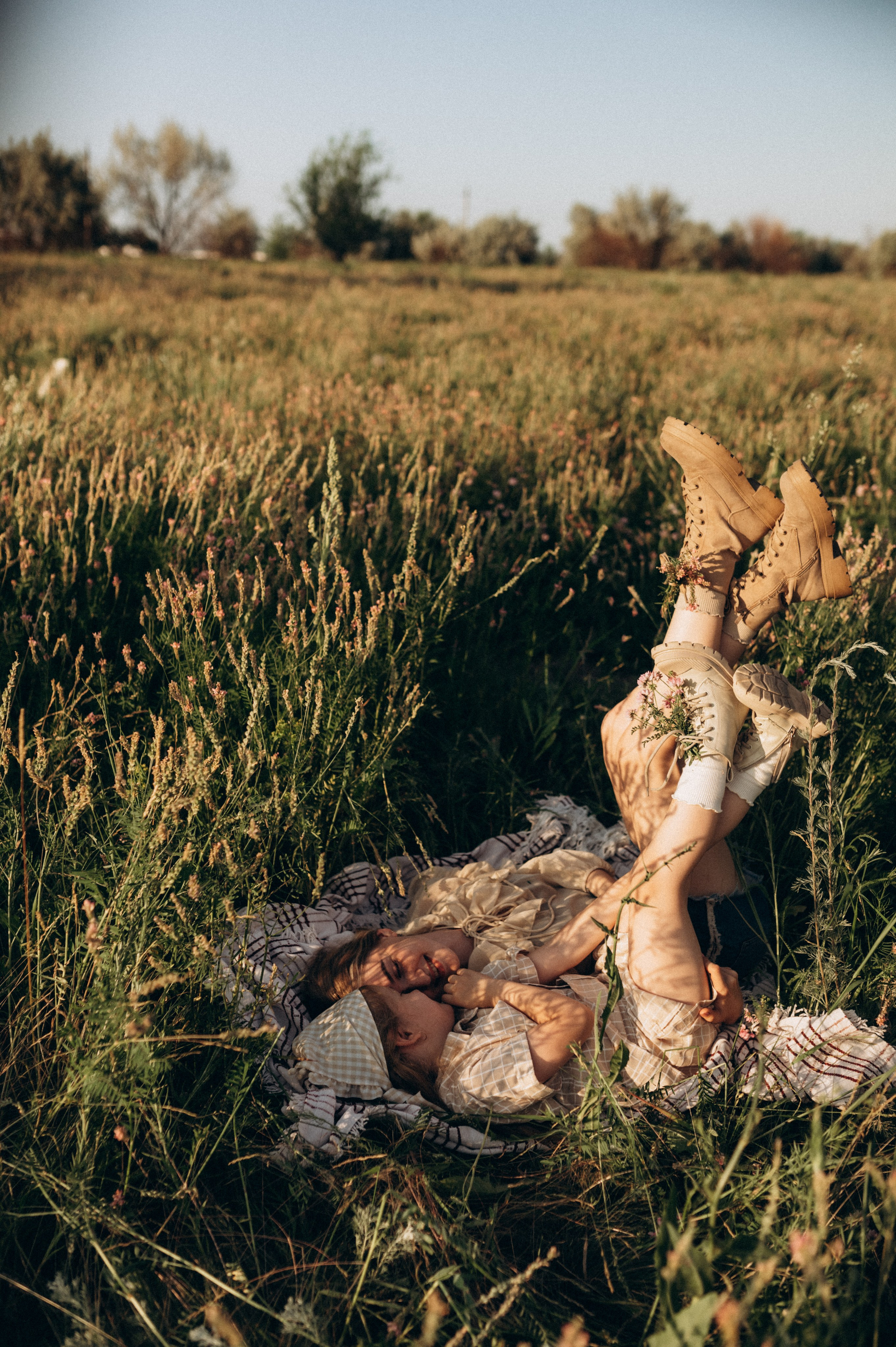 Летний вечер в деревне. Фотограф Мария Стрелкова