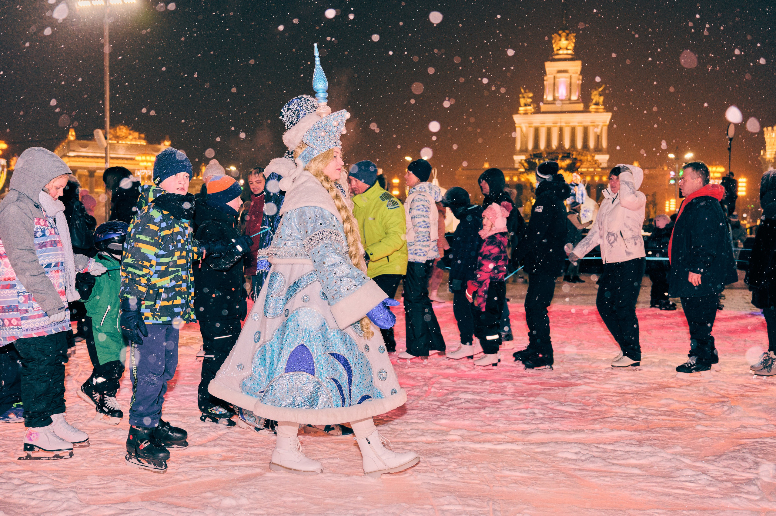 Линия жизни и Дед Мороз на ВДНХ. Никита Хохловский фото и видео продакшн