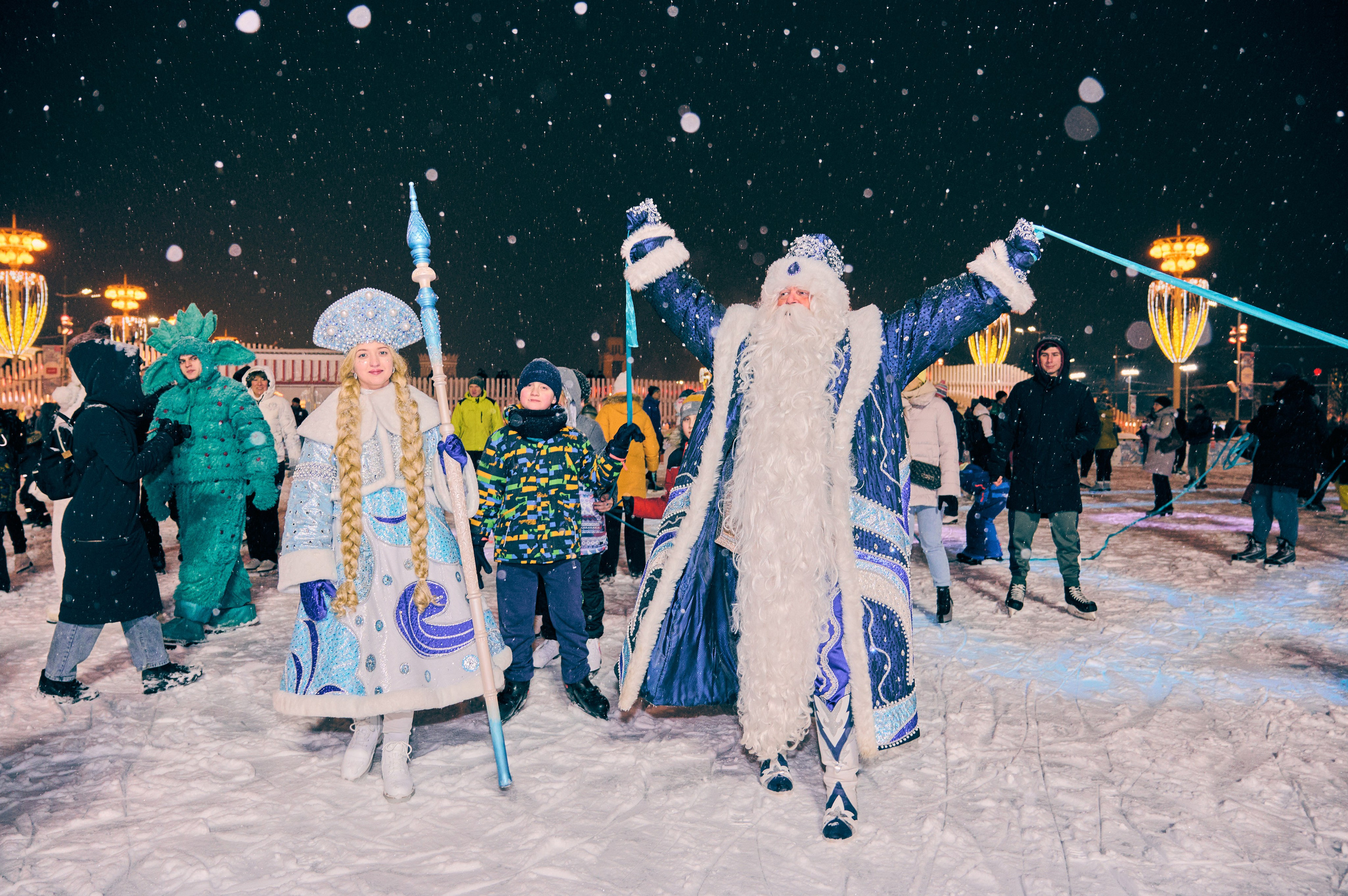 Линия жизни и Дед Мороз на ВДНХ. Никита Хохловский фото и видео продакшн