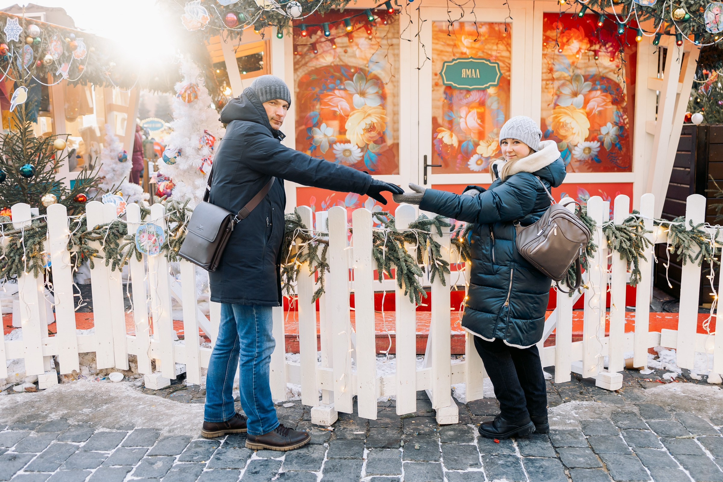 Морозный день