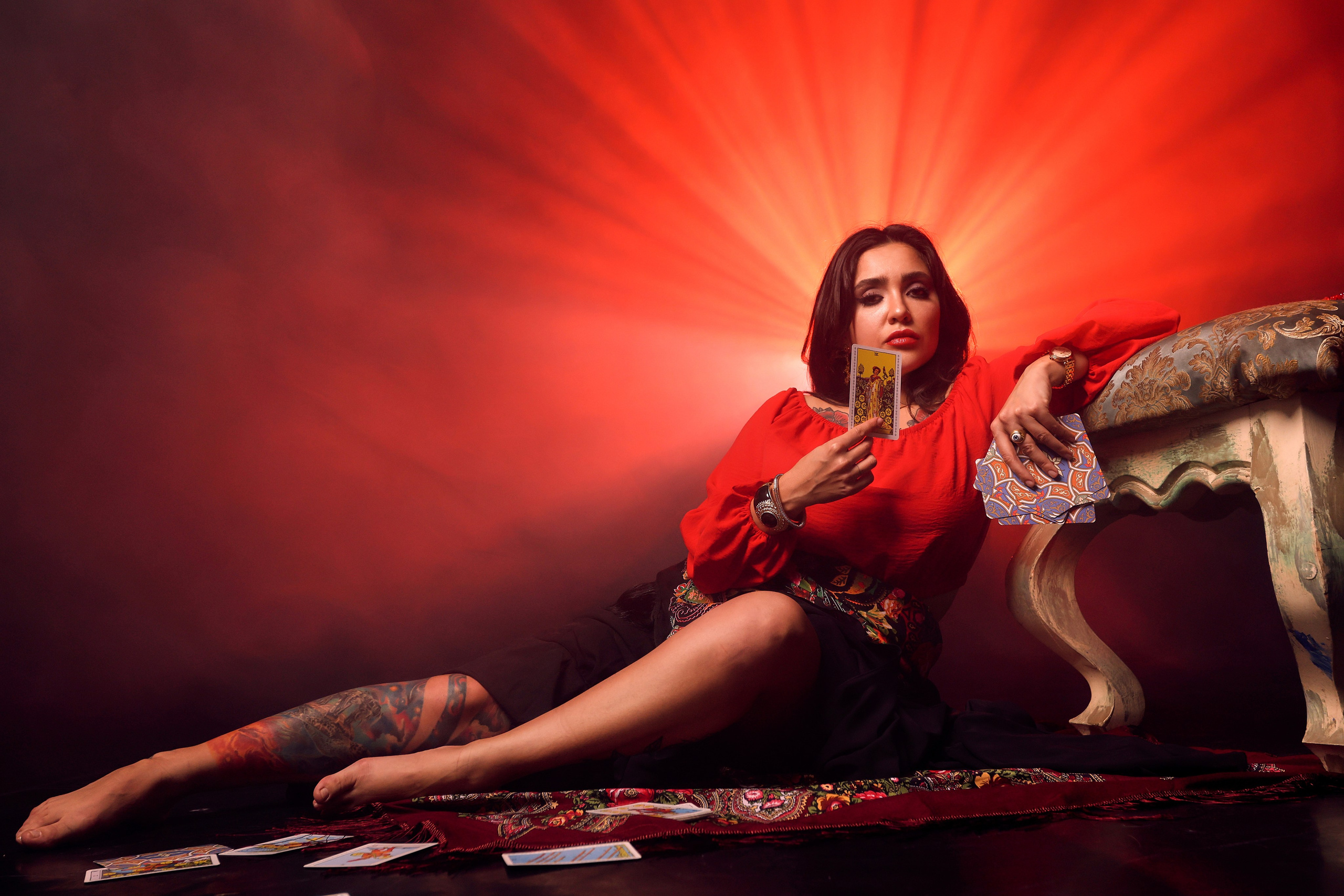 Фотосессия в цыганском образе