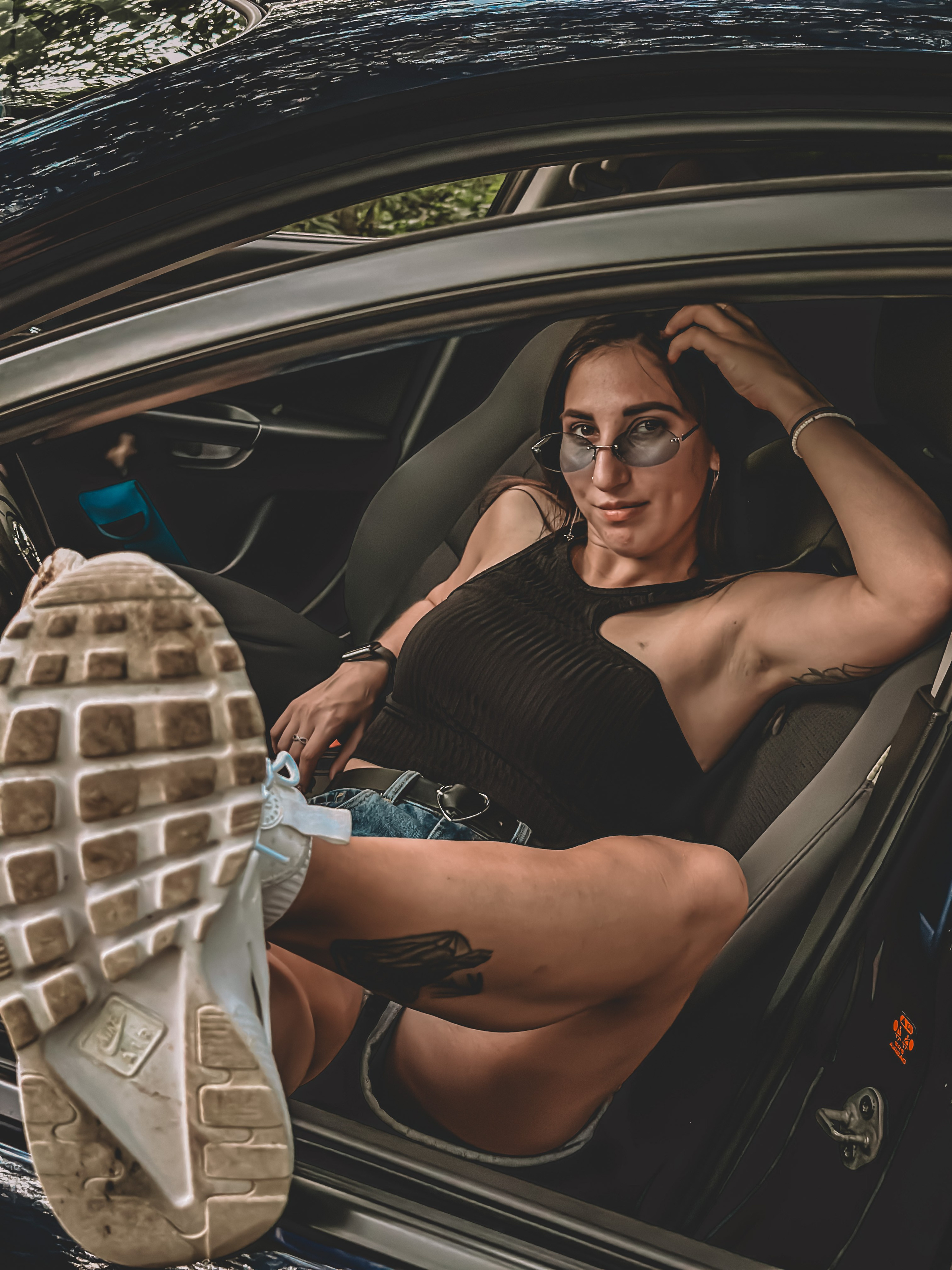 Тандем Драйва: фотосессия вас и вашего автомобиля. Карина и Mazda. Ирина Санрайз — Автомобильный фотограф в Москве