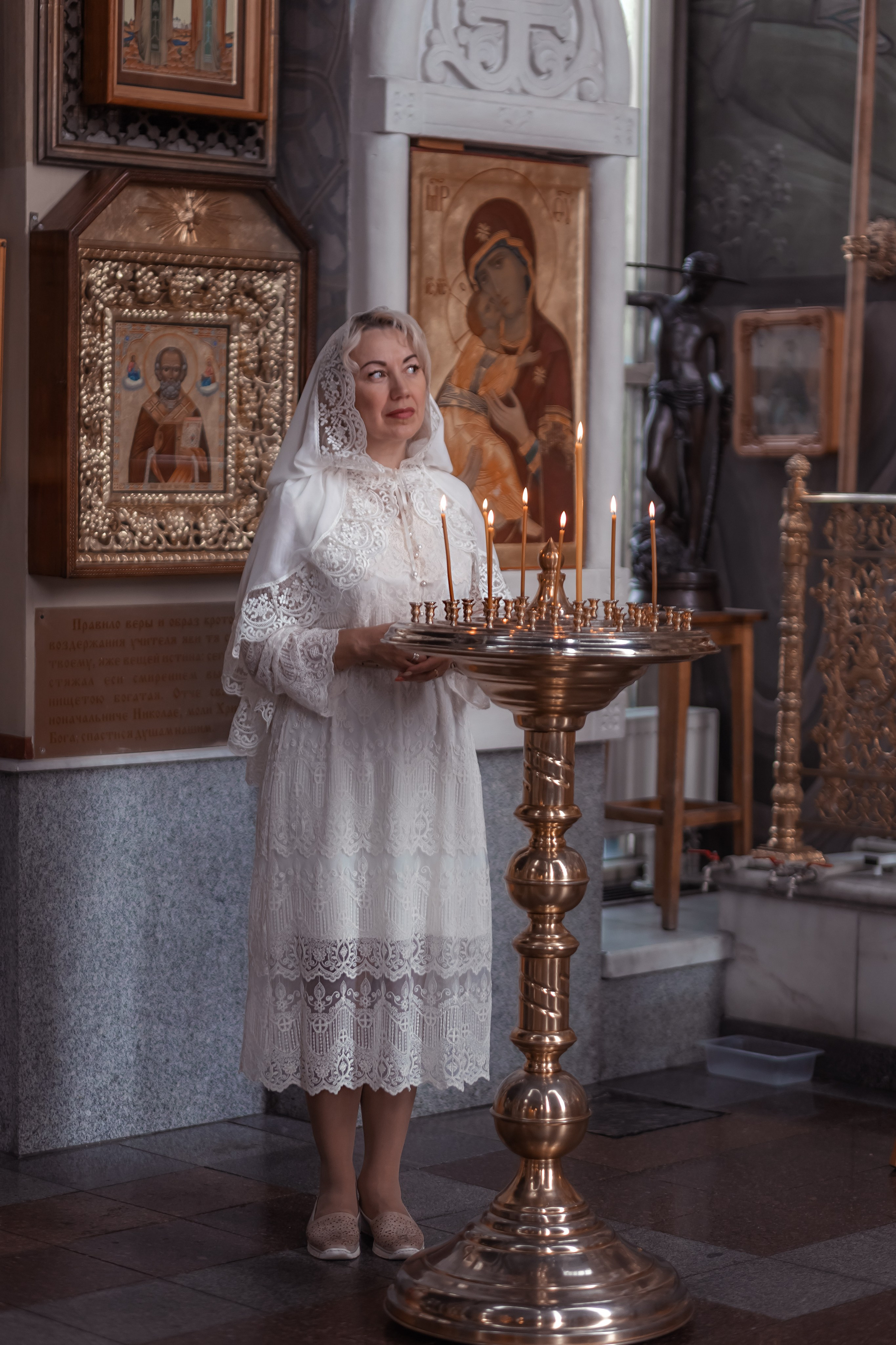 В Храме. Съемка Таинств Крещения Венчания, детские и семейные съемки в Пензе