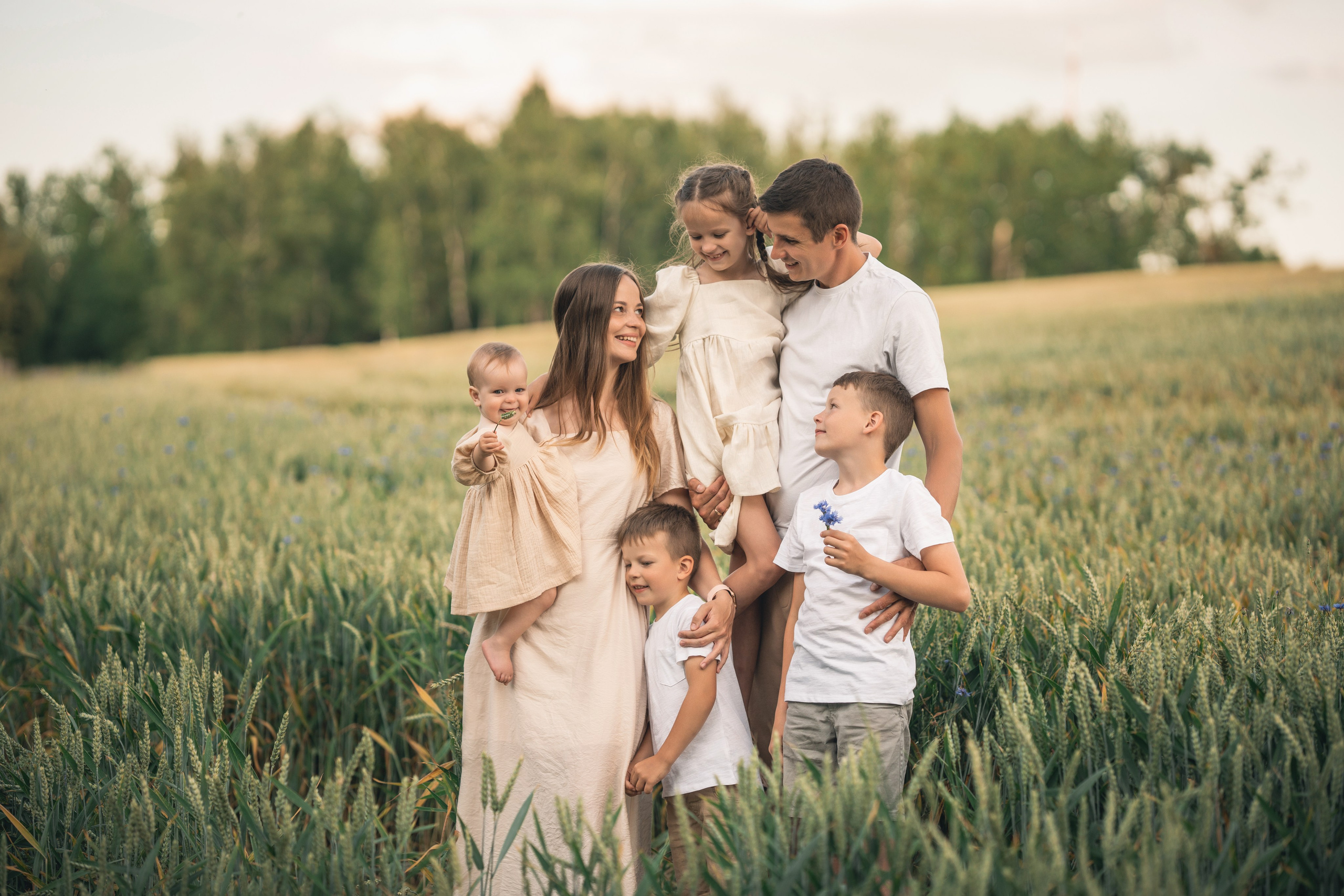 ЛЕТО. Семья Ольги. Фотограф Марта Козел. Гродно, Беларусь