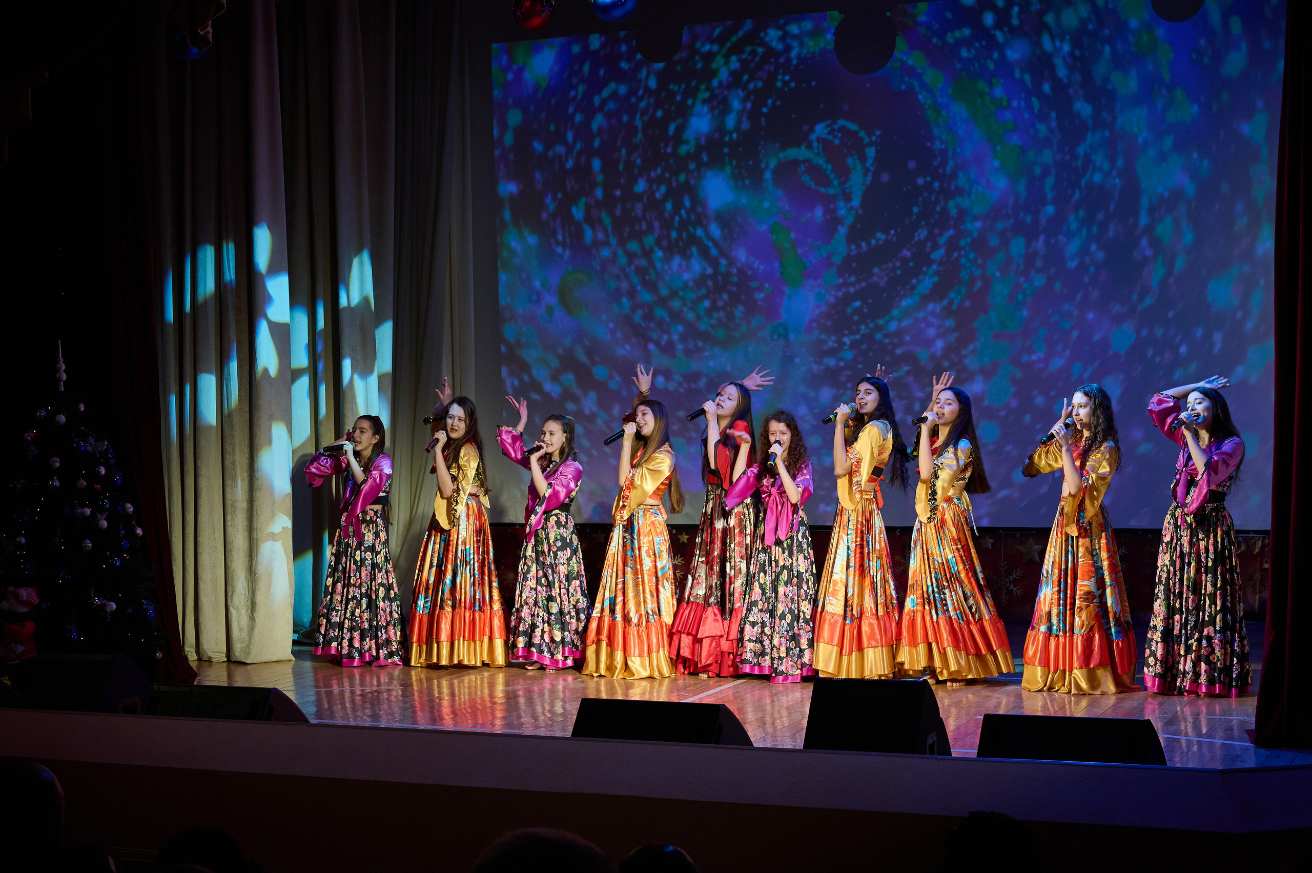 Новогодний концерт. Жизнь курорта Кабардинка в фотографиях