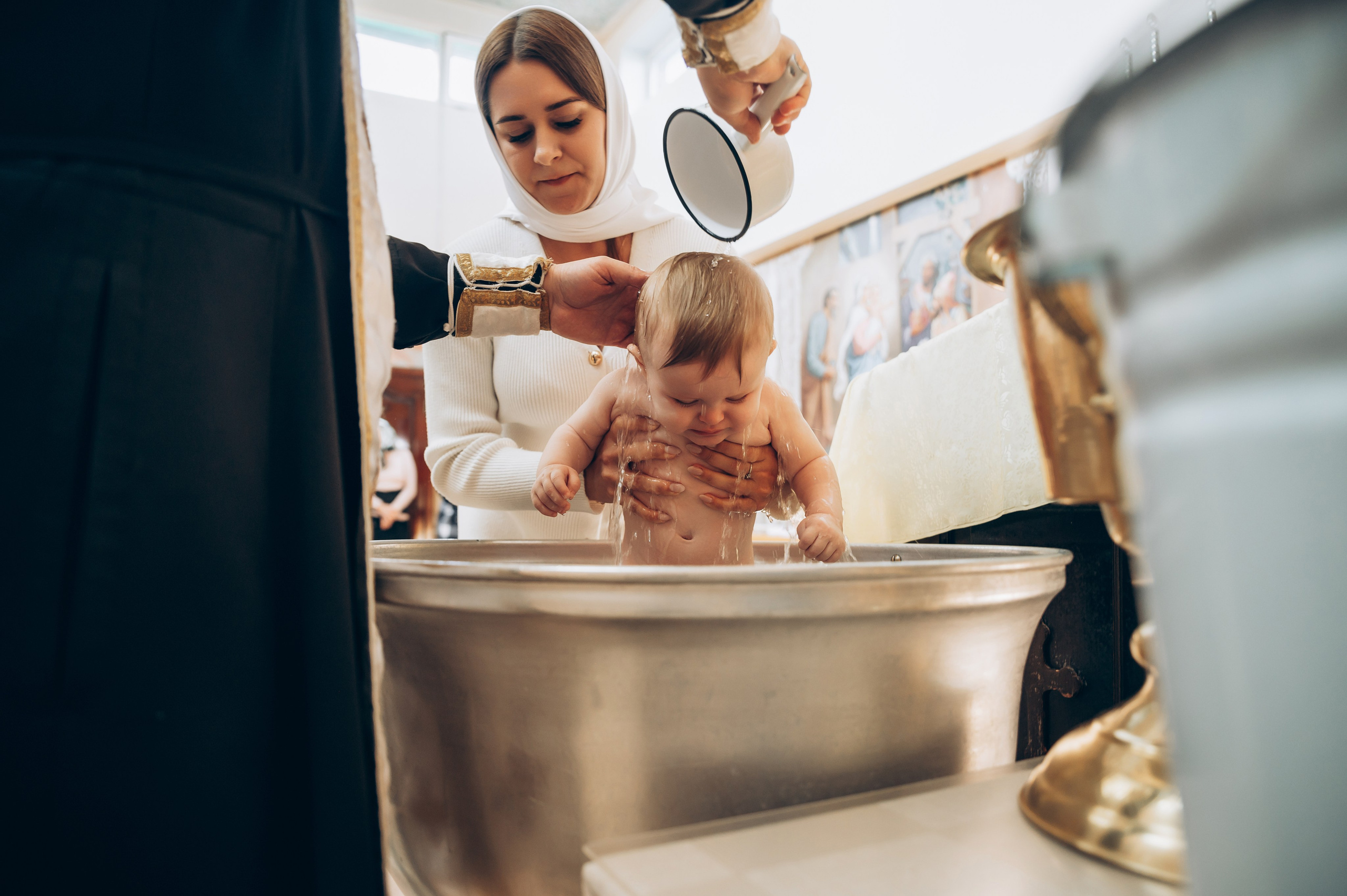 Таинство крещения. Фотограф Тольятти, Самара Домненко Светлана