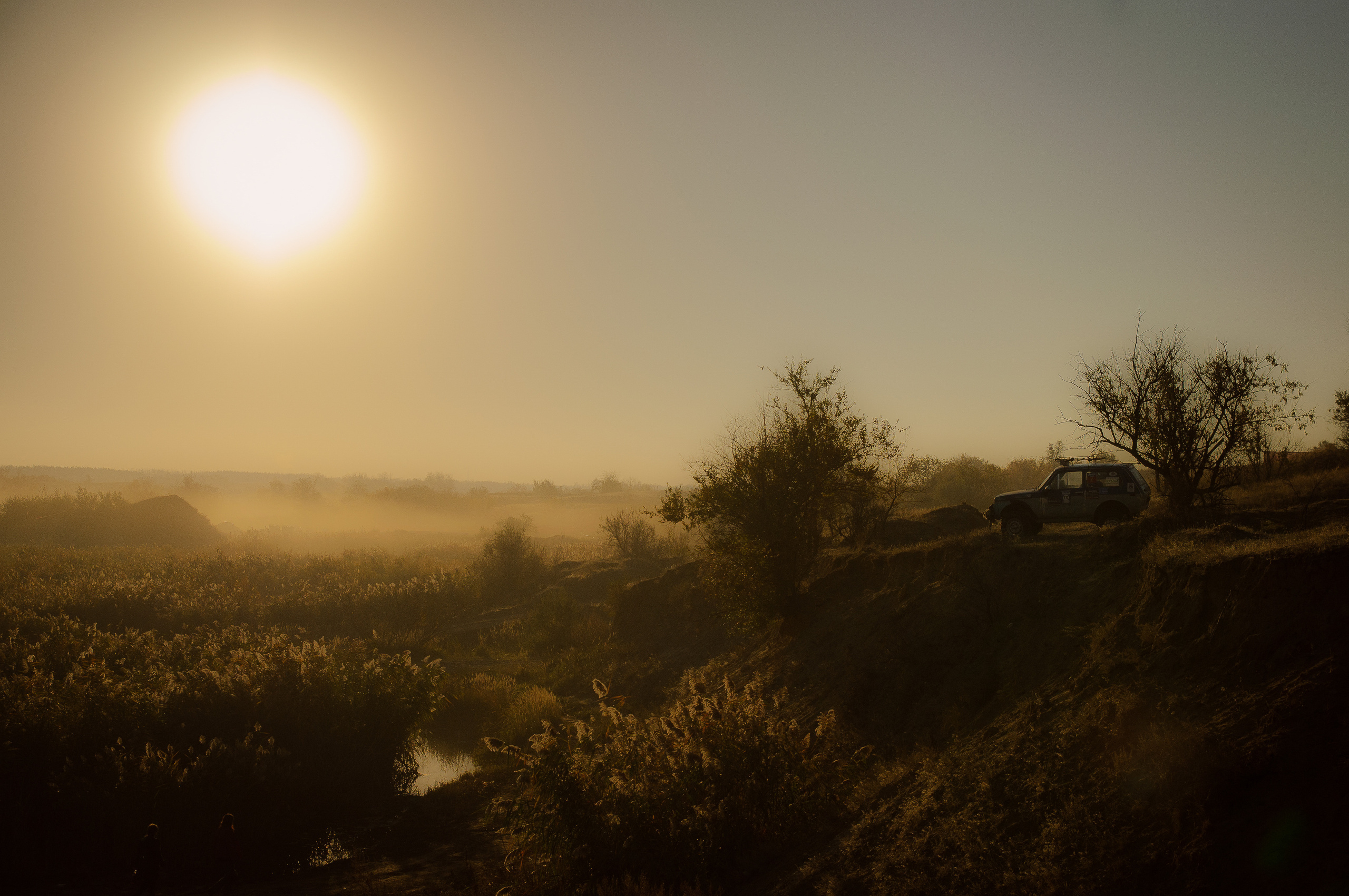 Восход в степи