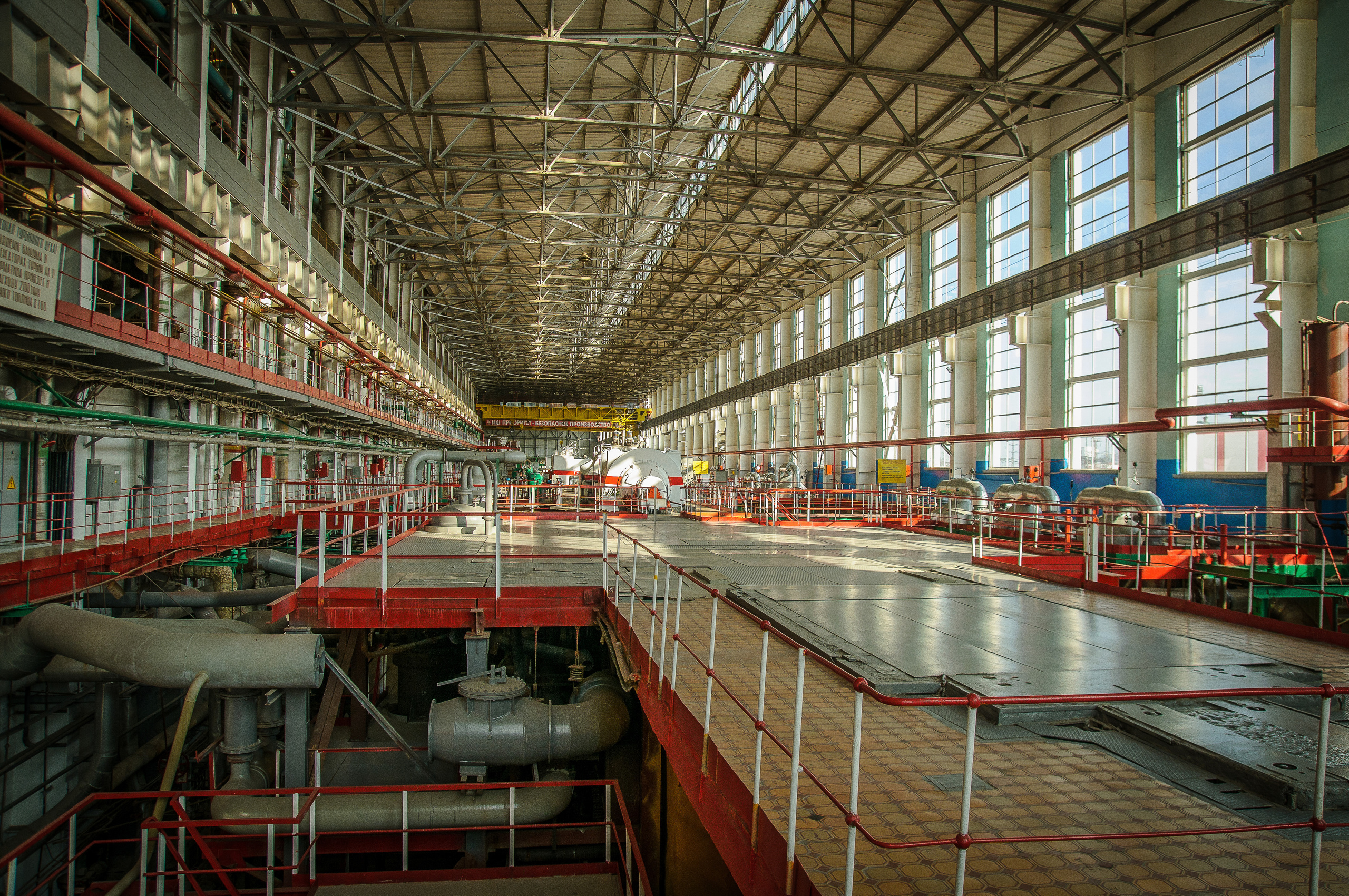 Зал волгоградской ТЭЦ